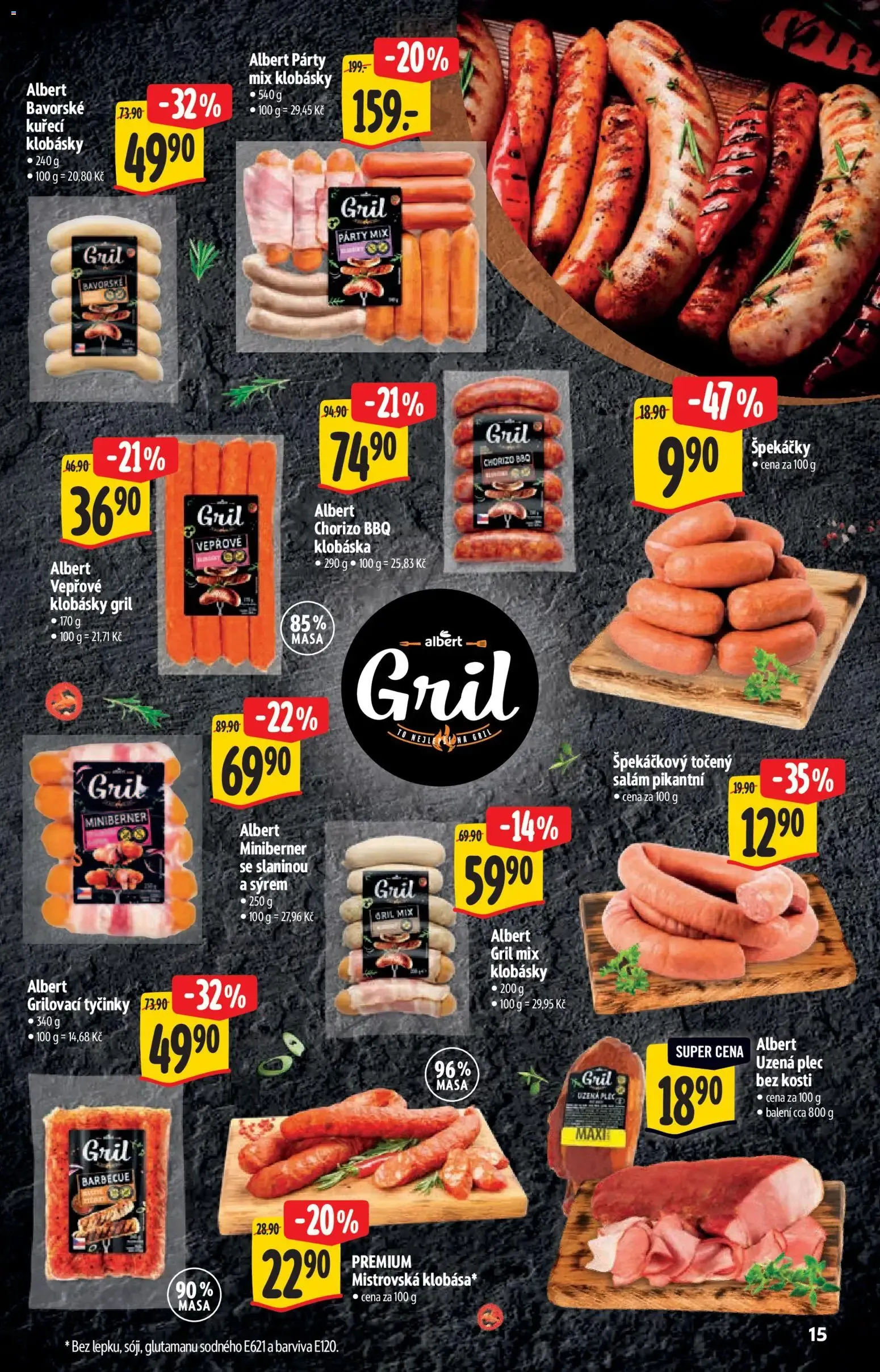 Albert katalog - Hypermarket od 15.07.2026 - Akční leták - 15. července 28. července 2026 - Page 15