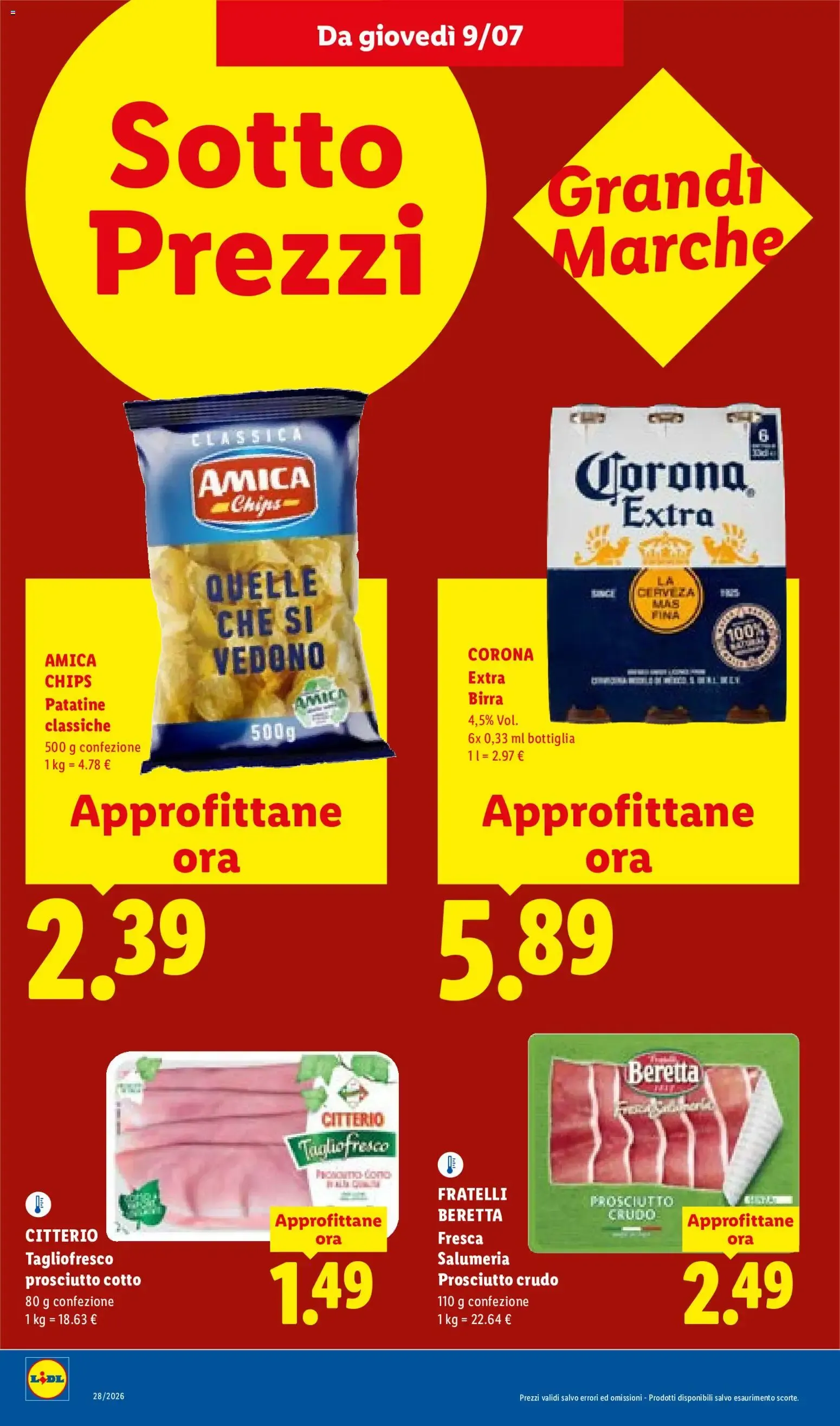 Lidl - L'estate del risparmio da 9 luglio a 15 luglio di 2026 - Pagina del volantino 14