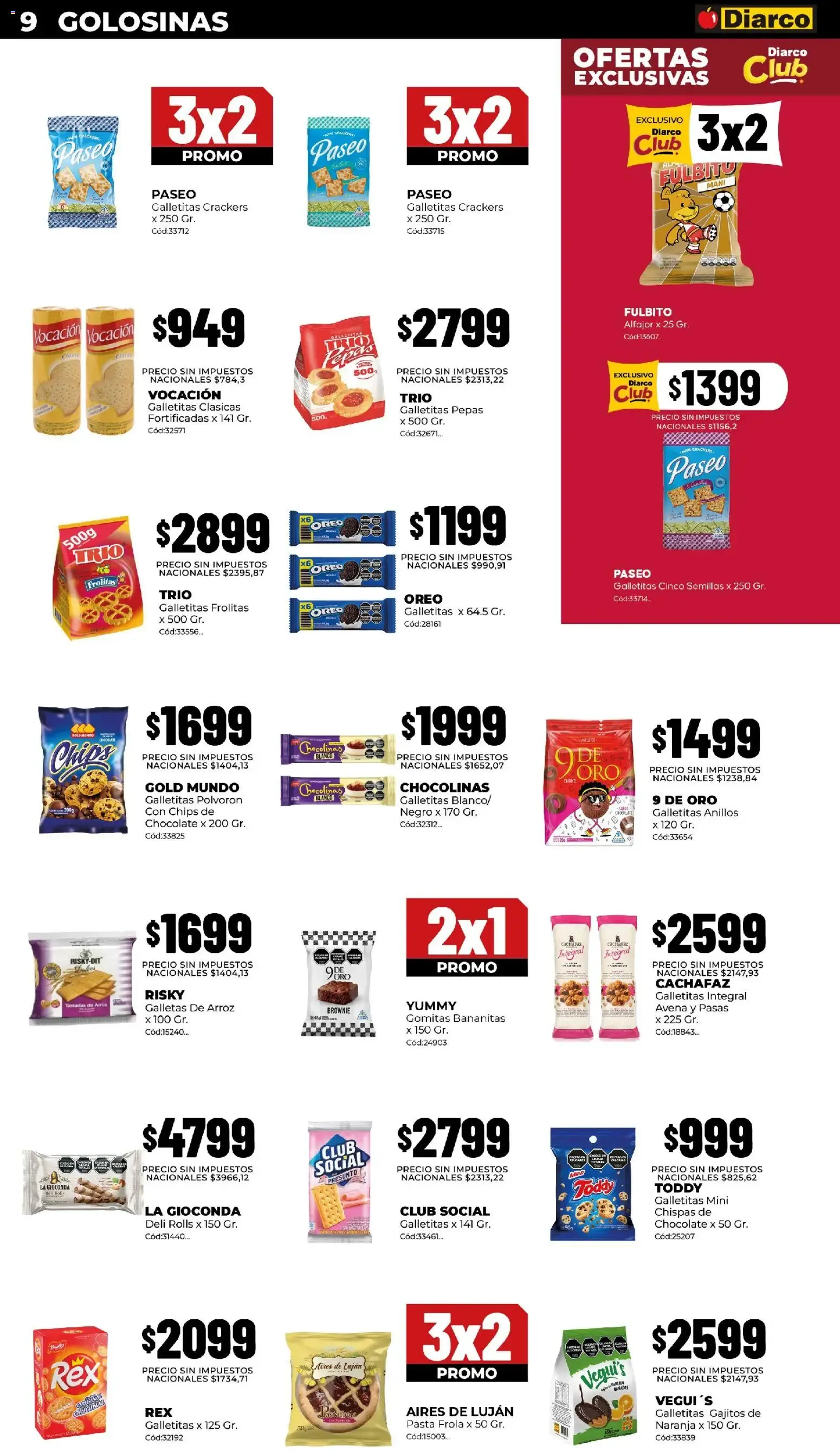 Ofertas de Diarco - ¡Todos pueden comprar por unidad o cantidad! 14 de septiembre al 18 de septiembre 2026 - Página 9 del catálogo