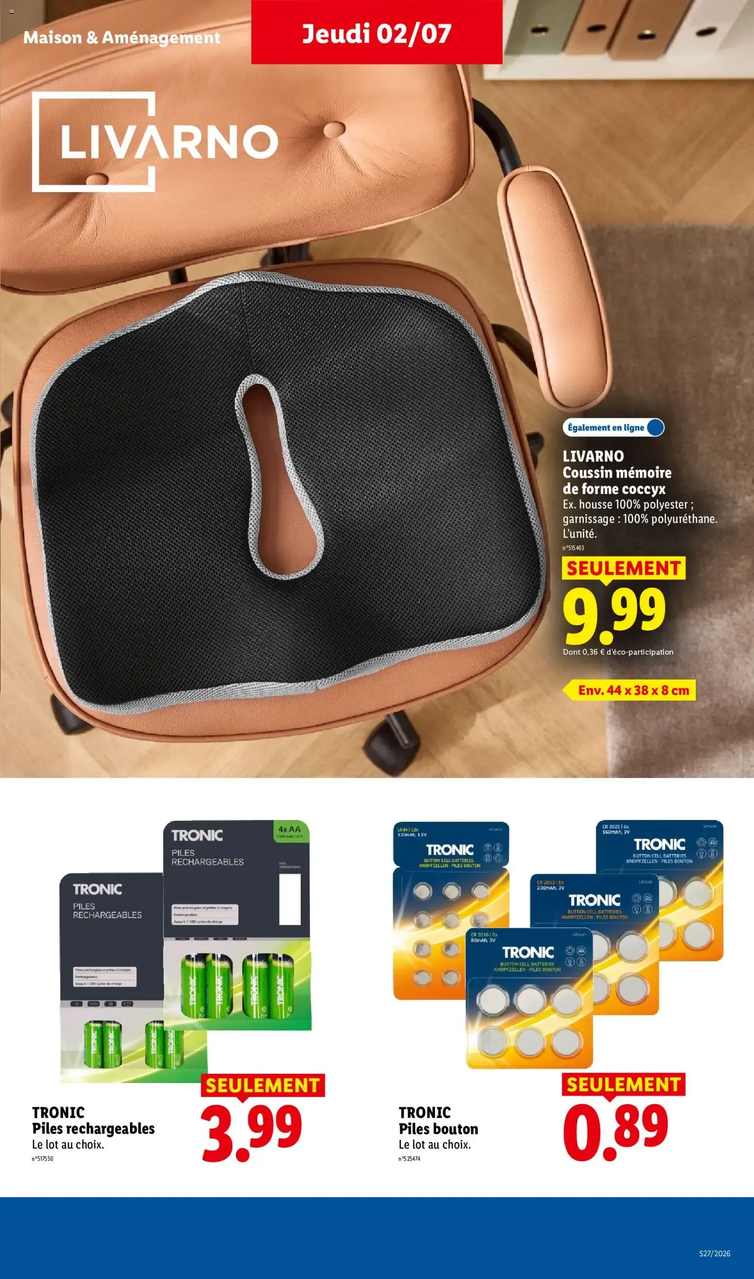 Catalogue LIDL du 02/07/2026 | Promo prospectus en ligne du 2 juillet au 8 juillet 2026 - Catalogue page 37