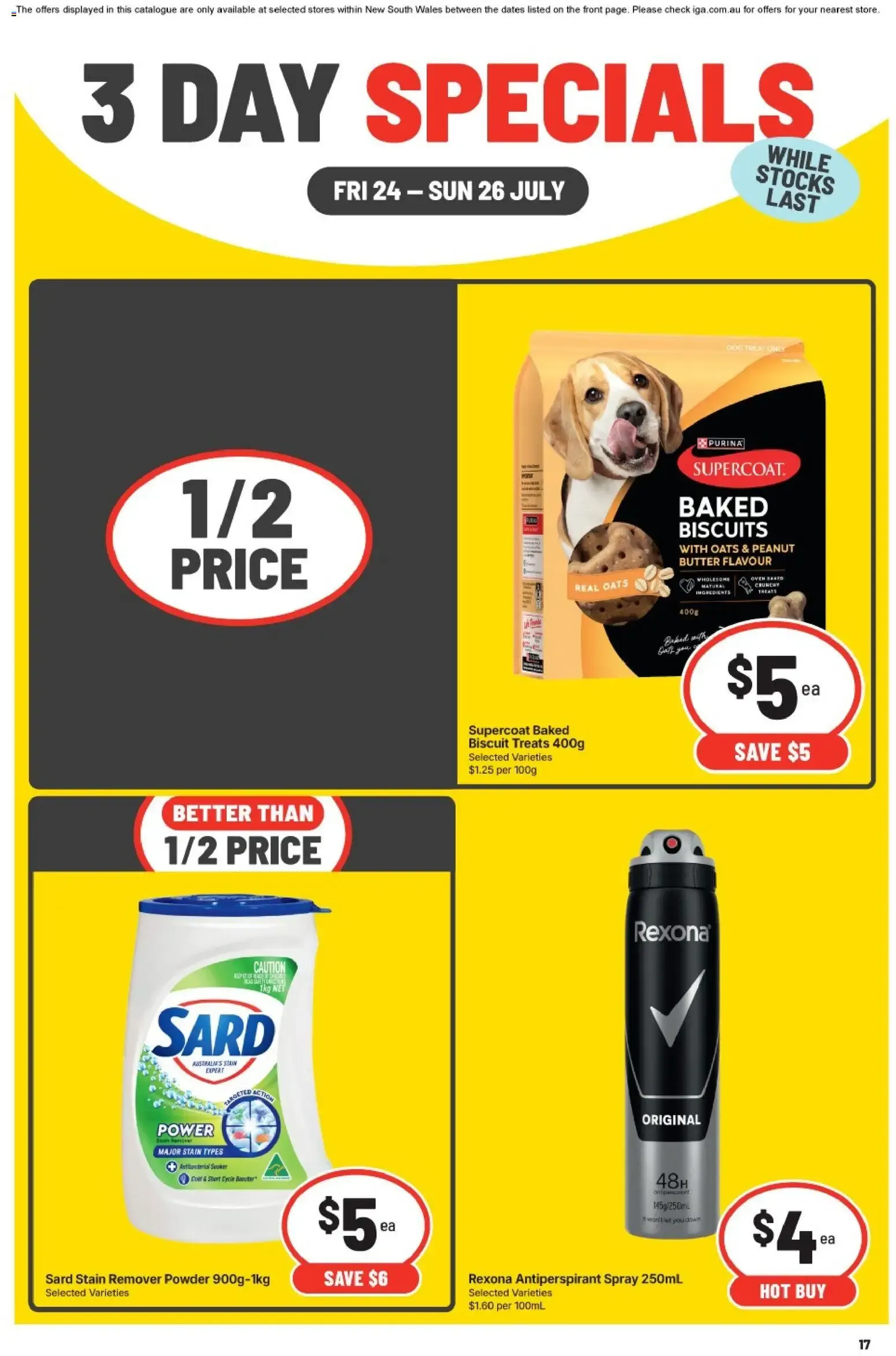 3 DAY SPECIALS - Catalogue valid from 24 July to 26 July 2026 - page 2
