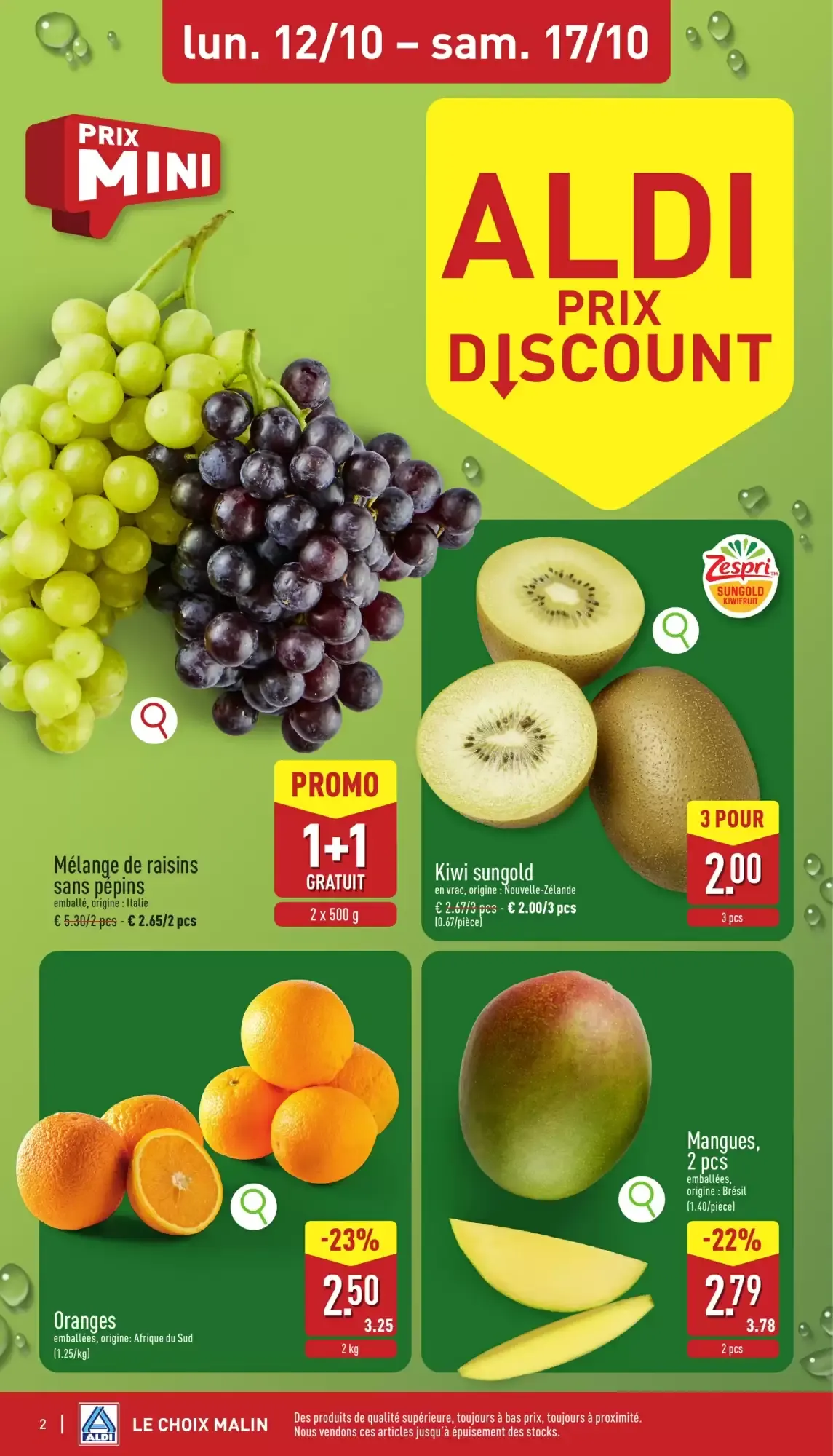 ALDI LE CHOIX MALIN van 12 oktober tot 17 oktober 2026 - folder pagina 2
