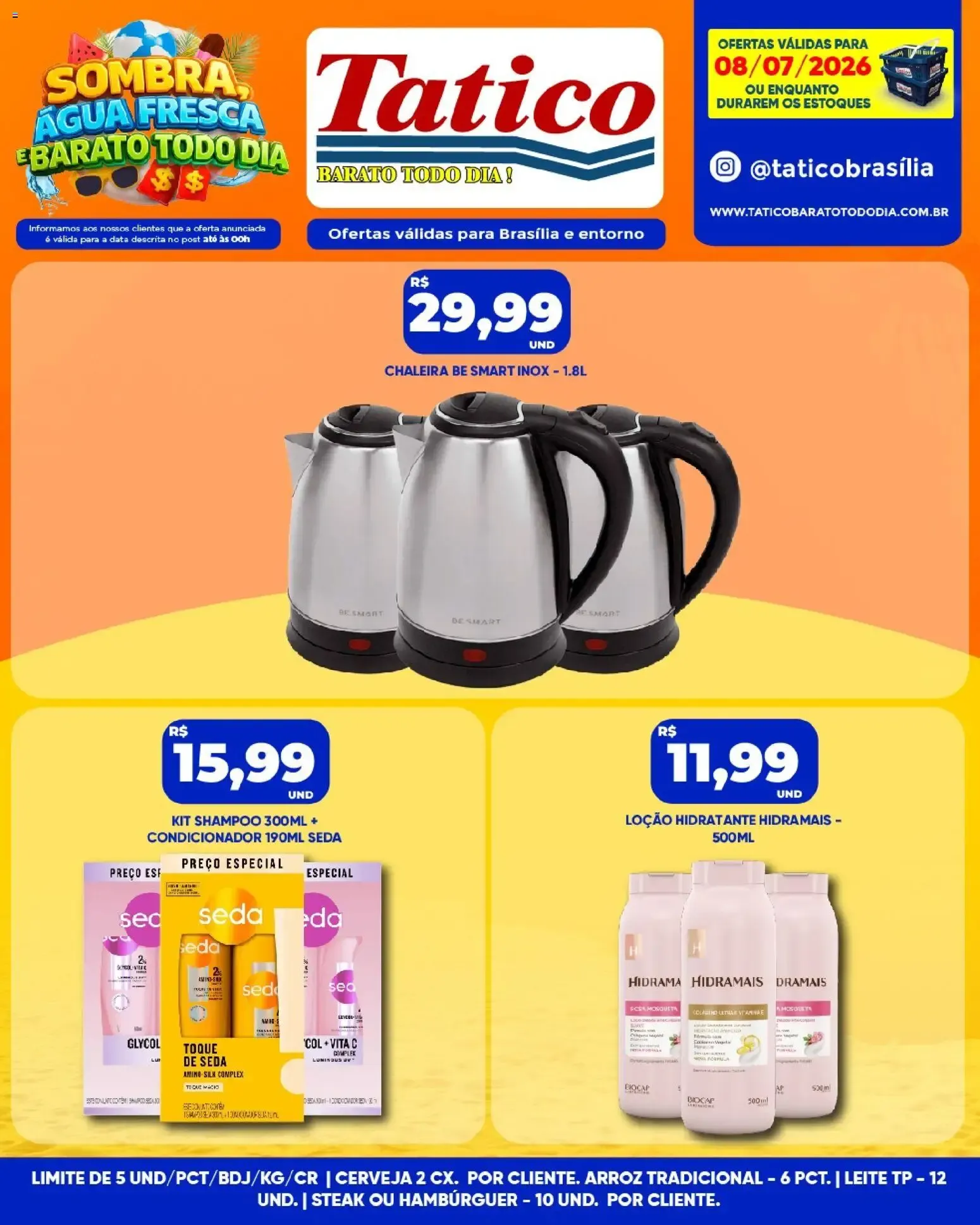 Encarte de Tatico ofertas do Dia de 08/07/2026 | Promoções Online 8 de julho até 8 de julho 2026 - Pagina 12