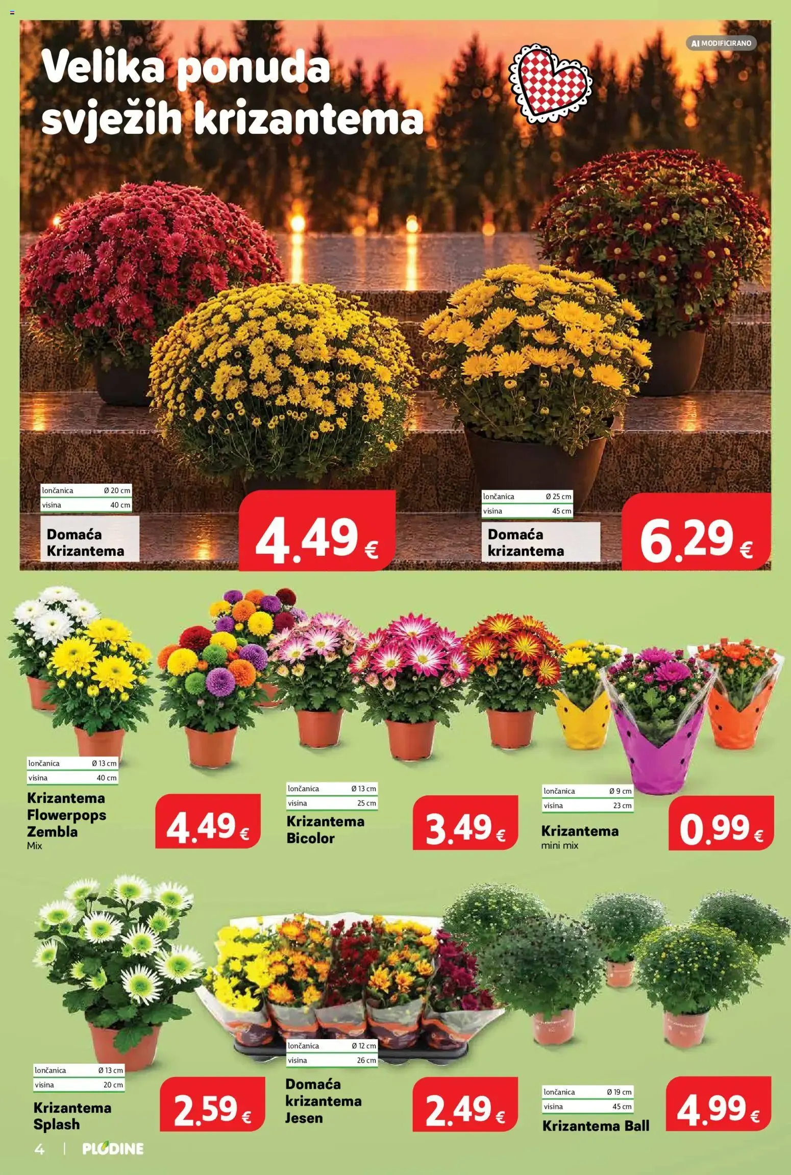 Katalog Plodine Katalog novi od 14.10.2026 na listanje > letak digitalni od 14. listopada do 20. listopada 2026. - Pregled Stranica 4