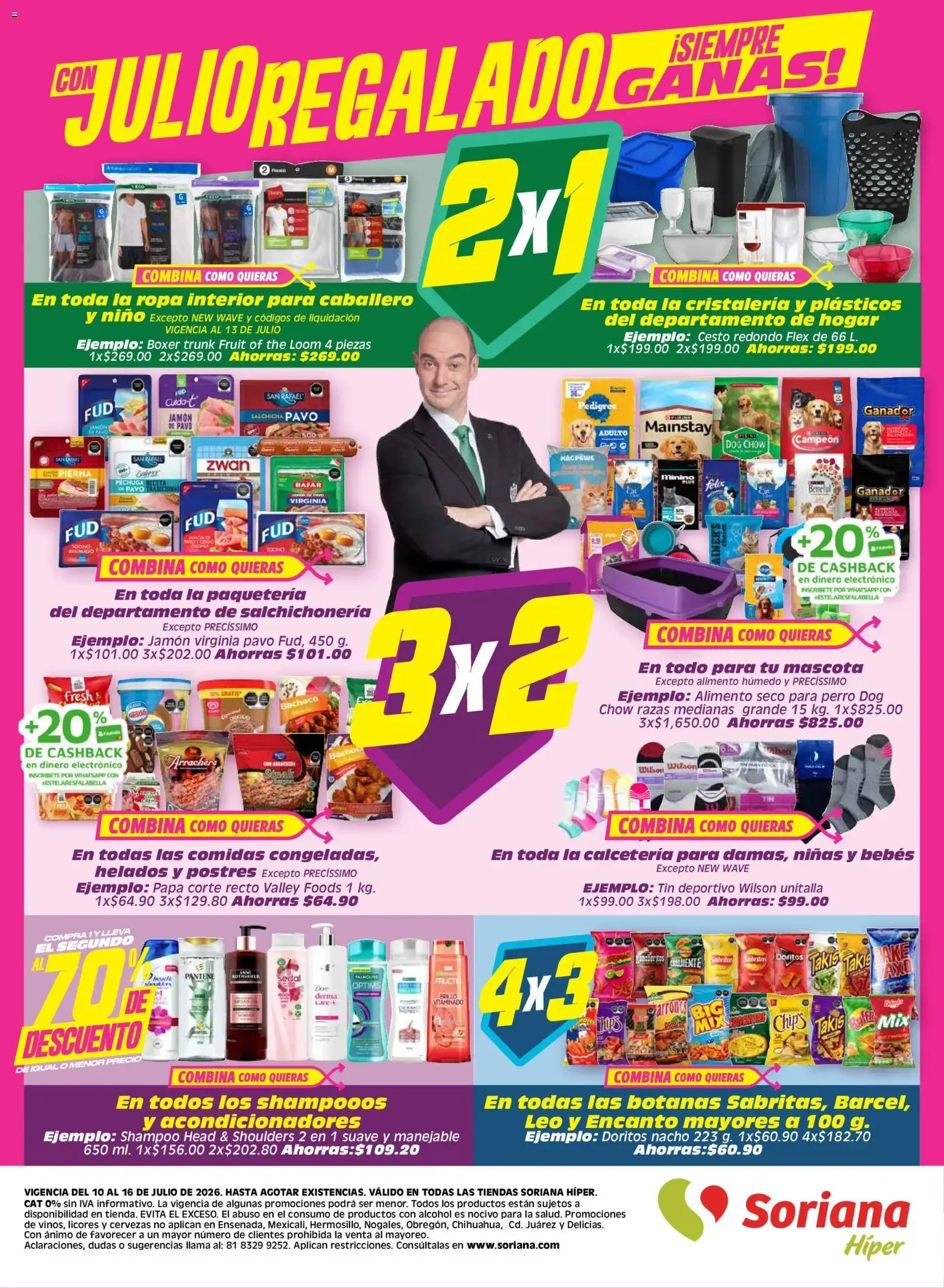 Catálogo de Julio Regalado ¡Siempre Ganas! 10 de julio al 16 de julio 2026 - Pagina 8