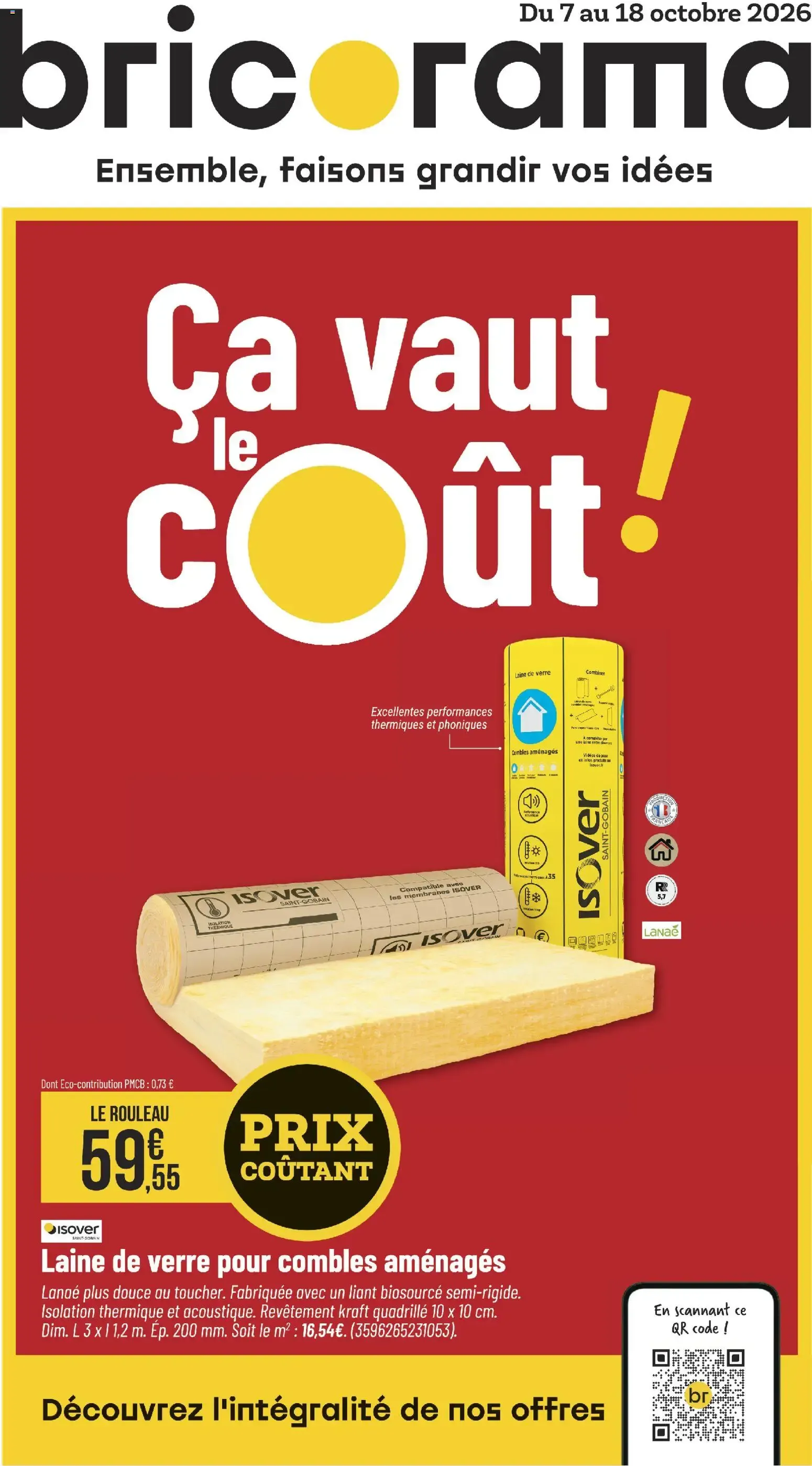 Bricorama catalogue à partir du 07/10/2026 - promo en ligne