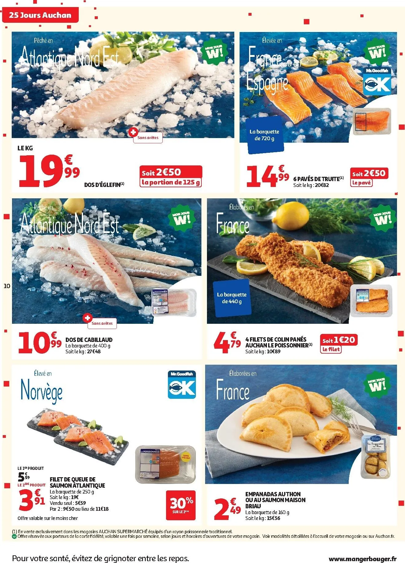 Current Auchan supermarché - 25 jours leaflet valid from du mardi 27/10/2026 to du samedi 31/10/2026 du 27 octobre au 31 octobre 2026 - Catalogue page 10