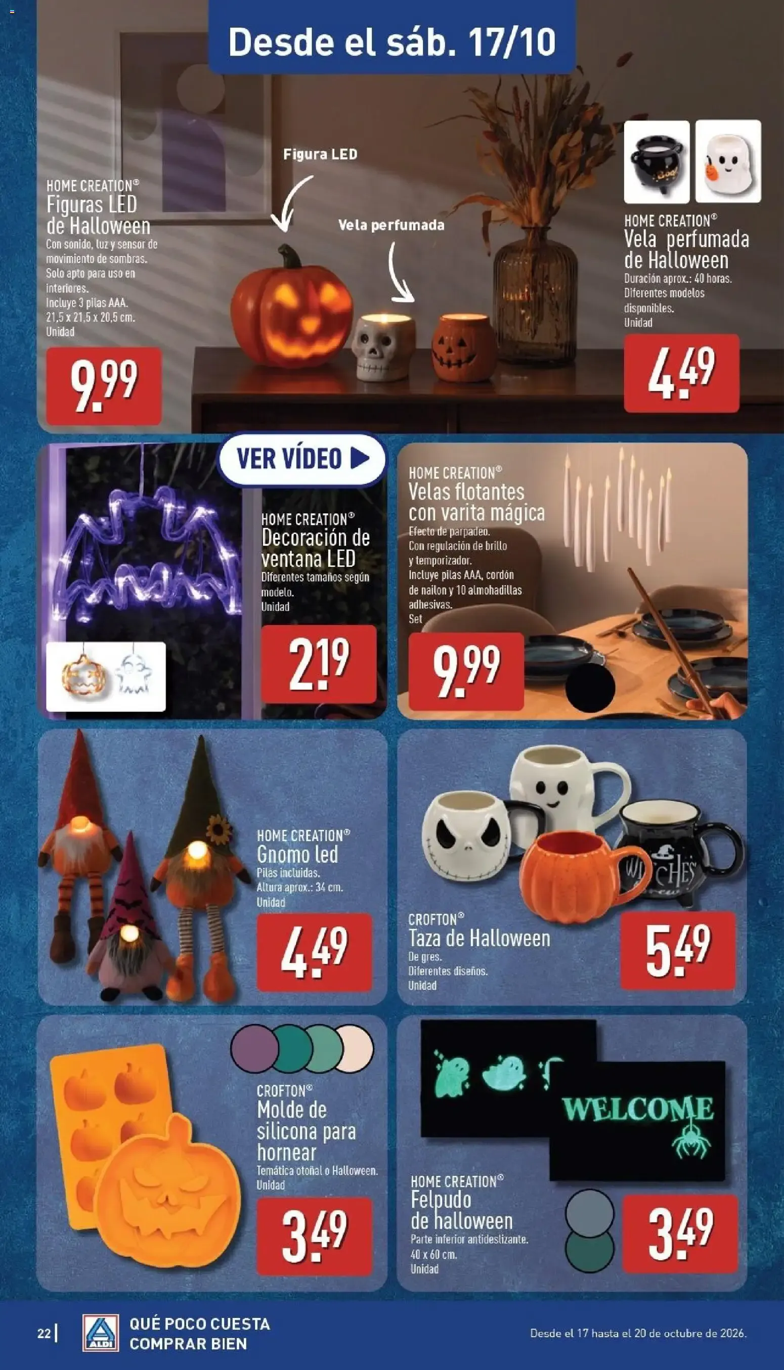 Catálogo de Aldi folleto Baleares del 12/10/2026 | Catálogo 12 de octubre al 18 de octubre 2026 - Página 22