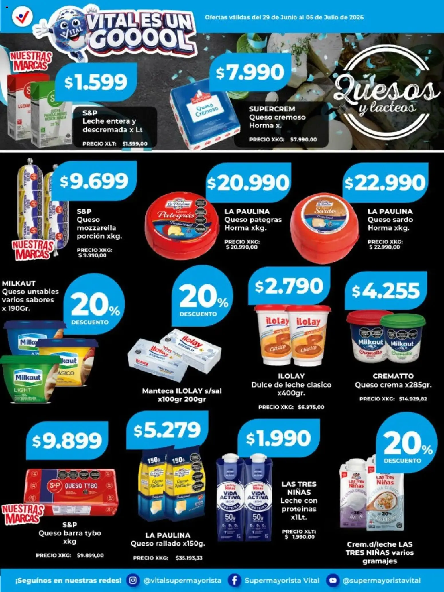 Ofertas de Vital es un Gooool - Frescos a la mesa 29 de junio al 5 de julio 2026 - Página 4 del catálogo