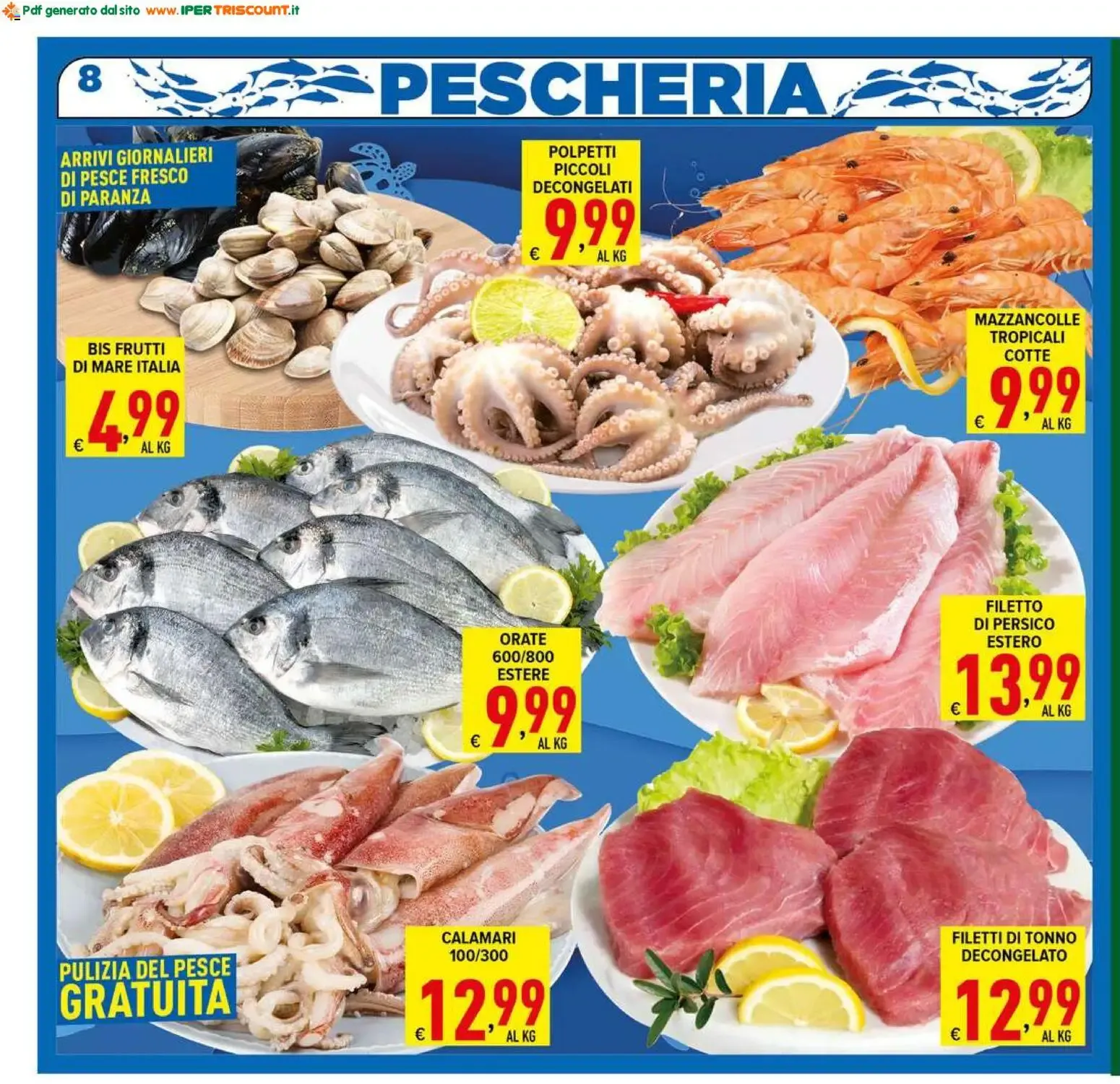 Ipertriscount volantino dal 14/10/2026 - online Offerte da 14 ottobre a 22 ottobre di 2026 - Pagina del volantino 8