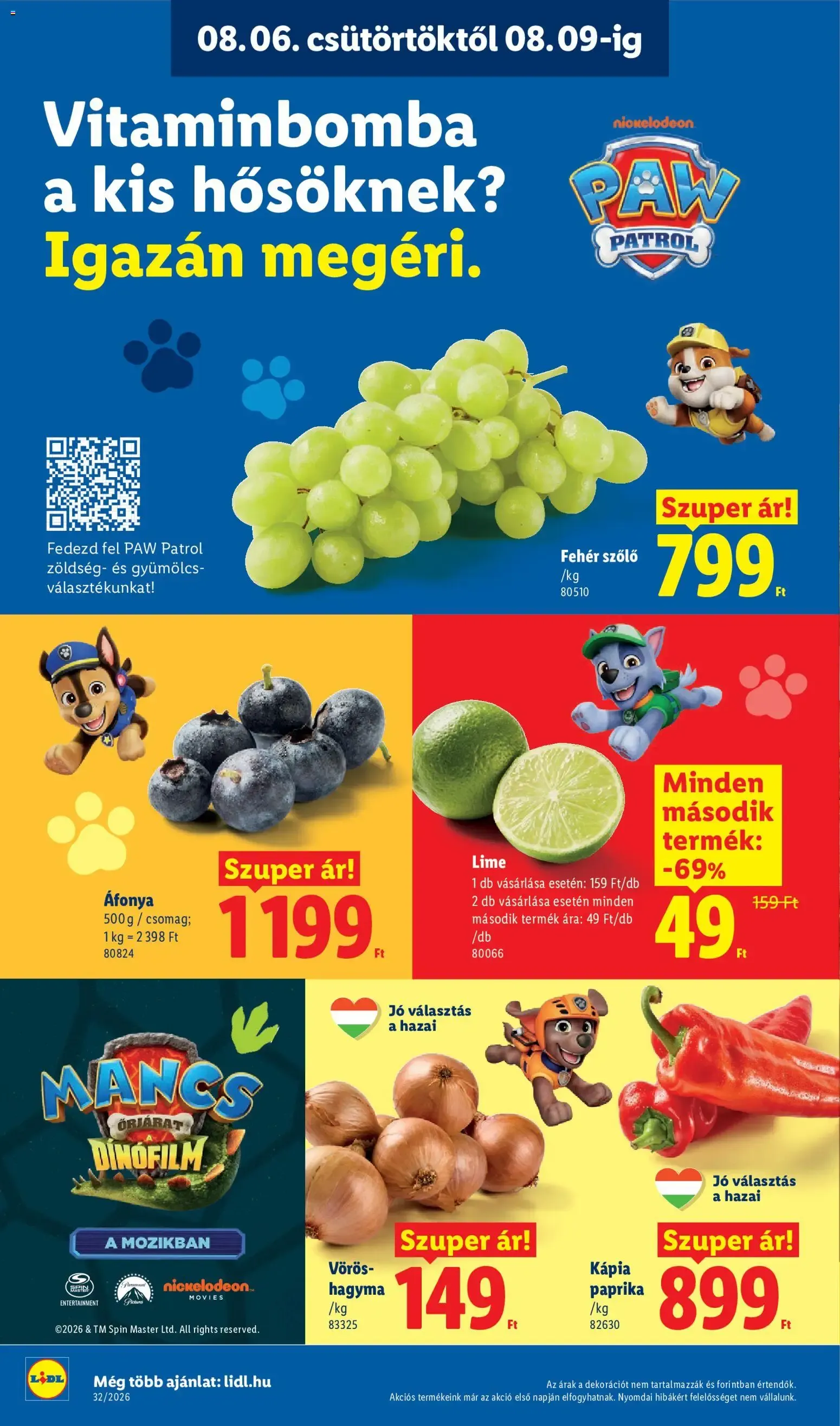 Katalógus Lidl akciós újság - 2026.08.06. -tól/töl > akció, lapozható szórólap 🛍️ augusztus 6.-tól augusztus 12.-ig 2026. - Oldal 4