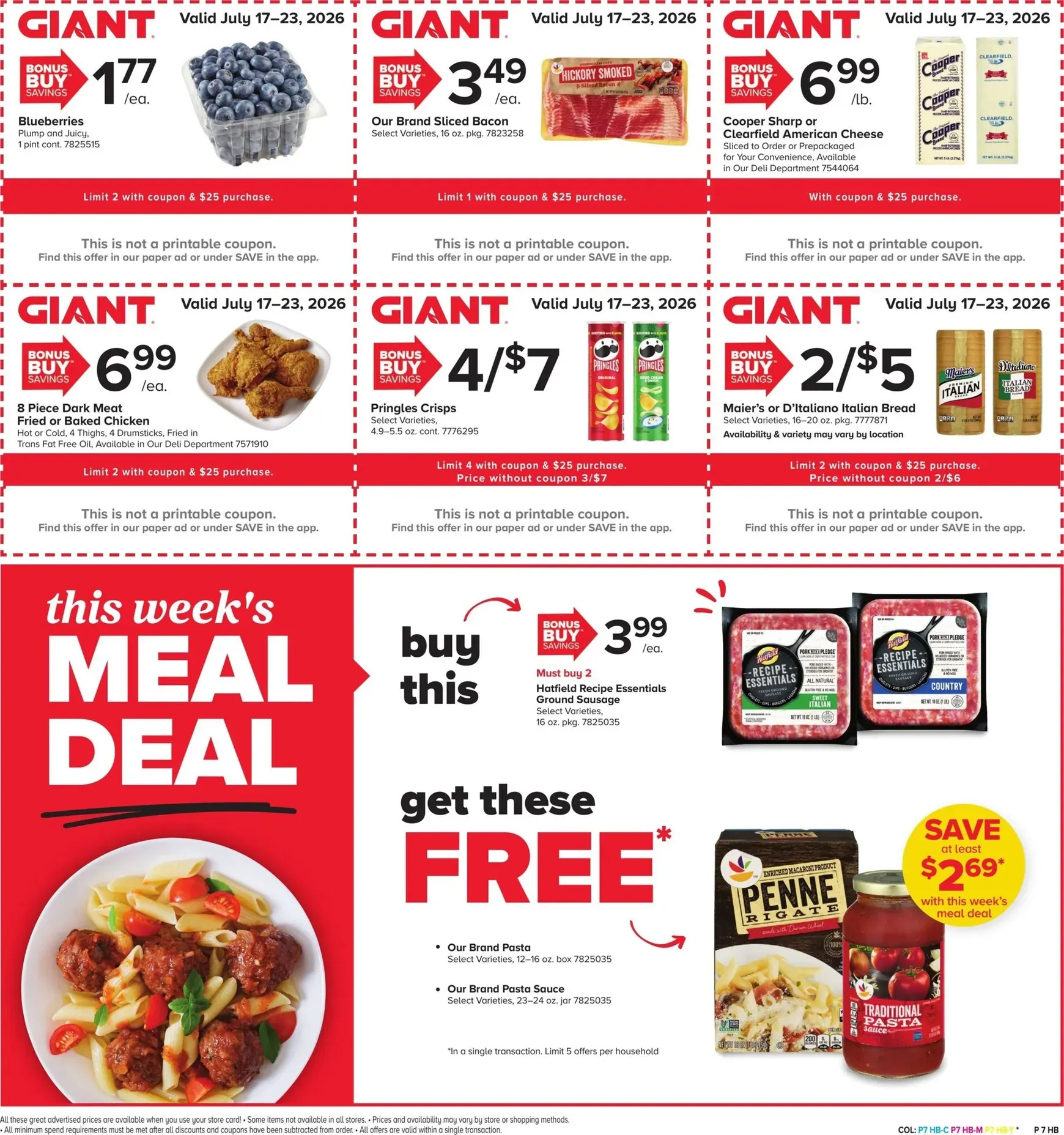 Weekly ad Current The Giant Company leaflet valid from Friday 07/17/2026 to Thursday 07/23/2026 from July 17 to July 23 2026 - Page 5