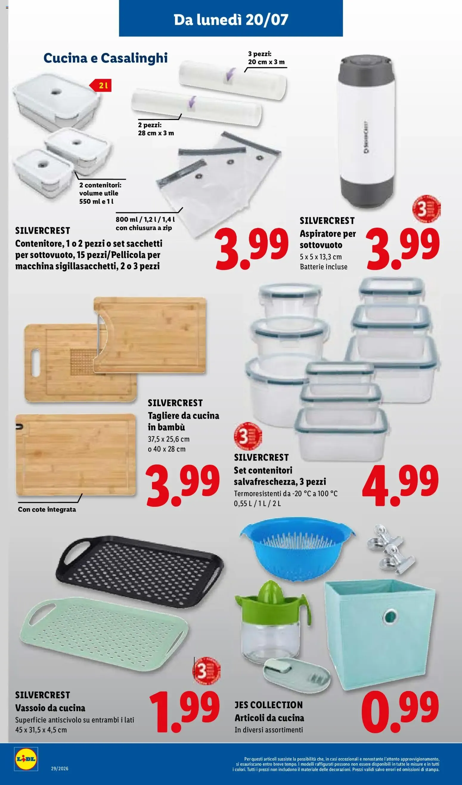 Lidl: L'estate del risparmio da 16 luglio a 22 luglio di 2026 - Pagina del volantino 45