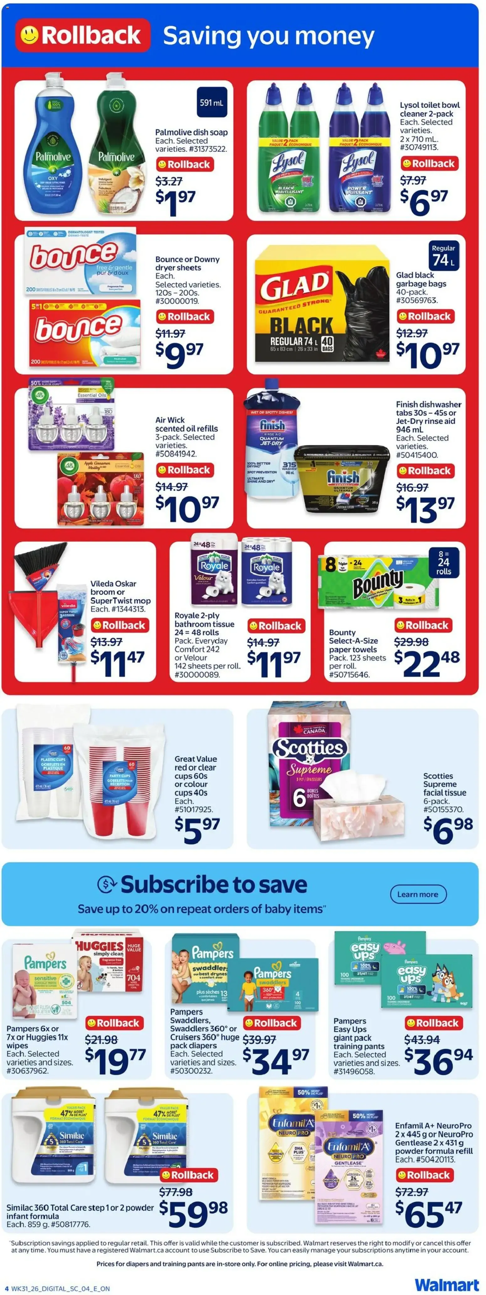 Walmart weekly flyer from Aug 27, 2026 > weekly specials & deals from August 27 to September 2 2026 - flyer page 8