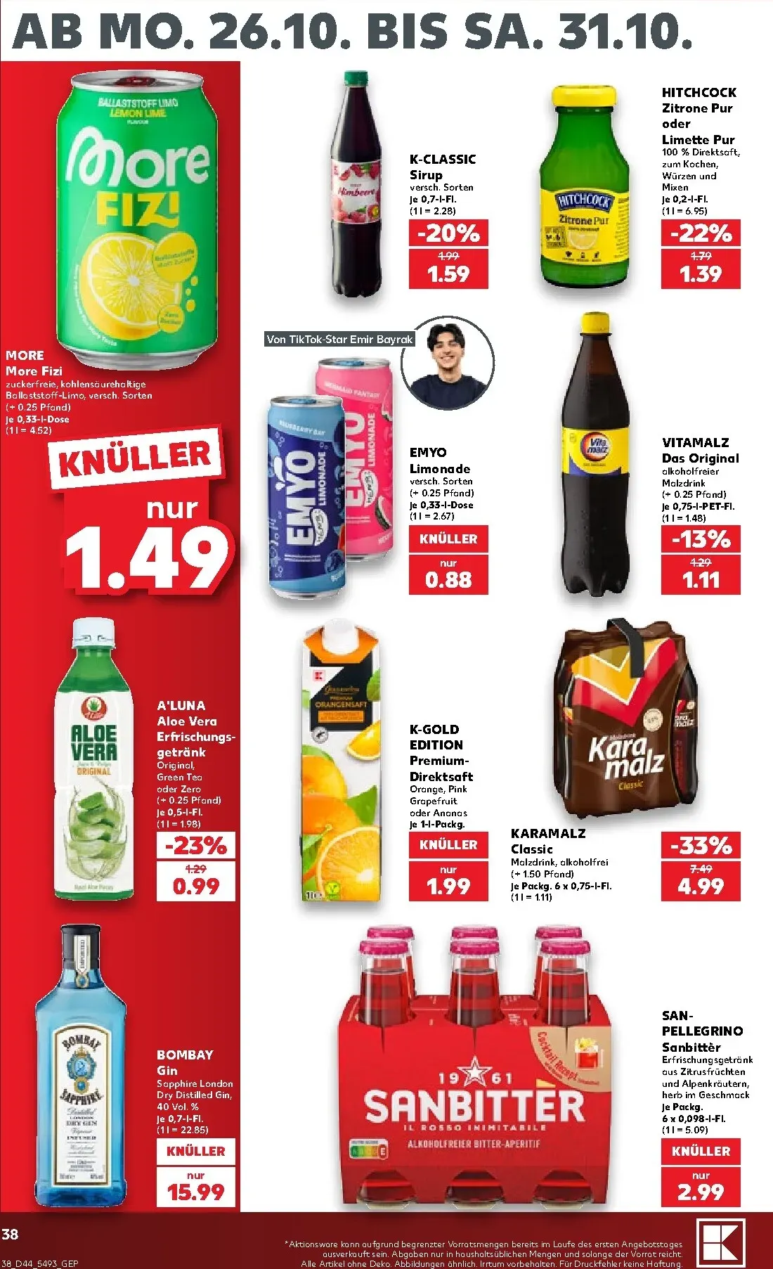 DEUTSCHLANDS BESTE PREISE von 26. Oktober bis 31. Oktober 2026 - Prospekt seite 39