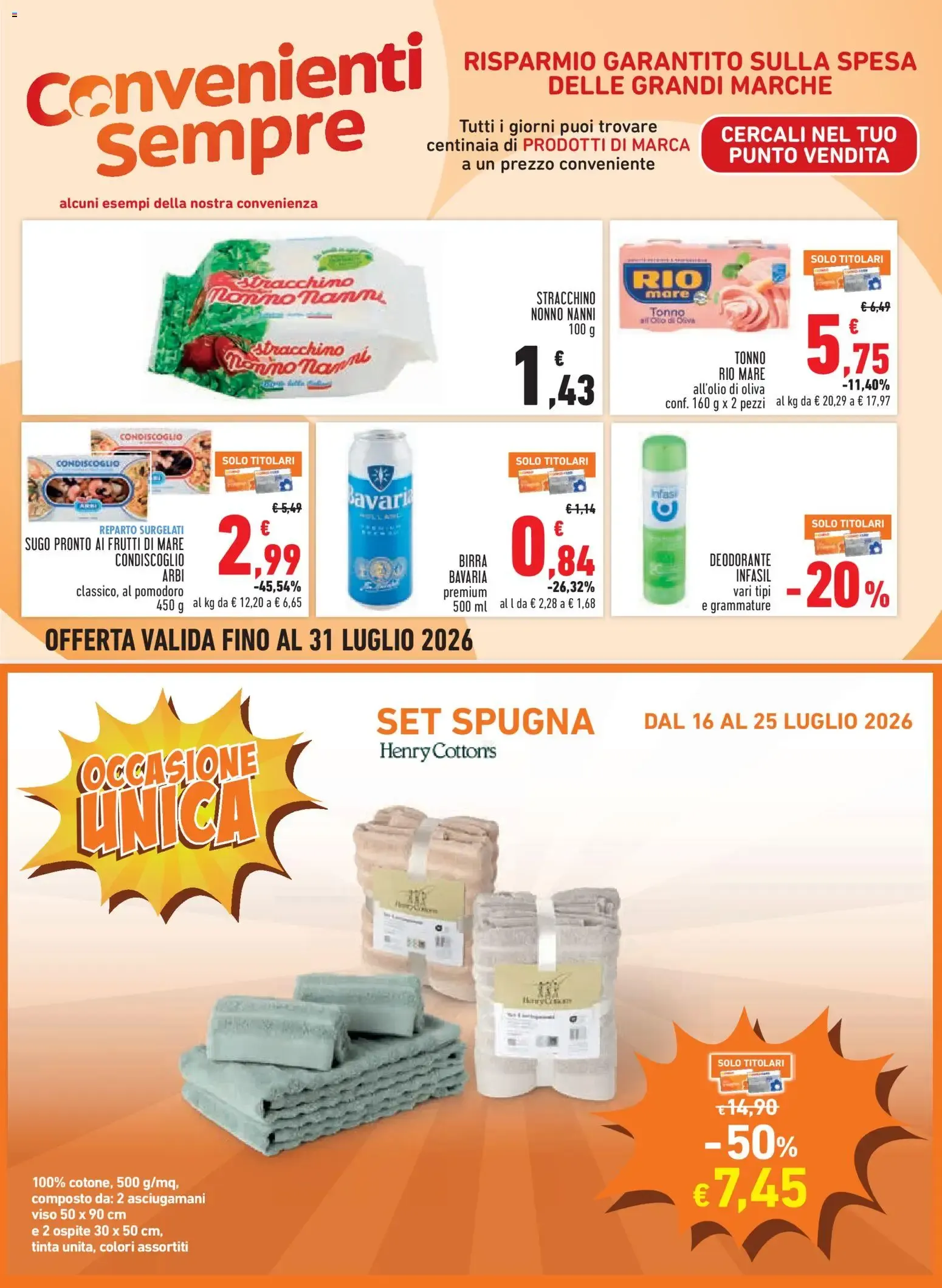 Volantino Conad City Sotto Costo da 16 luglio a 25 luglio di 2026 - Pagina del volantino 12