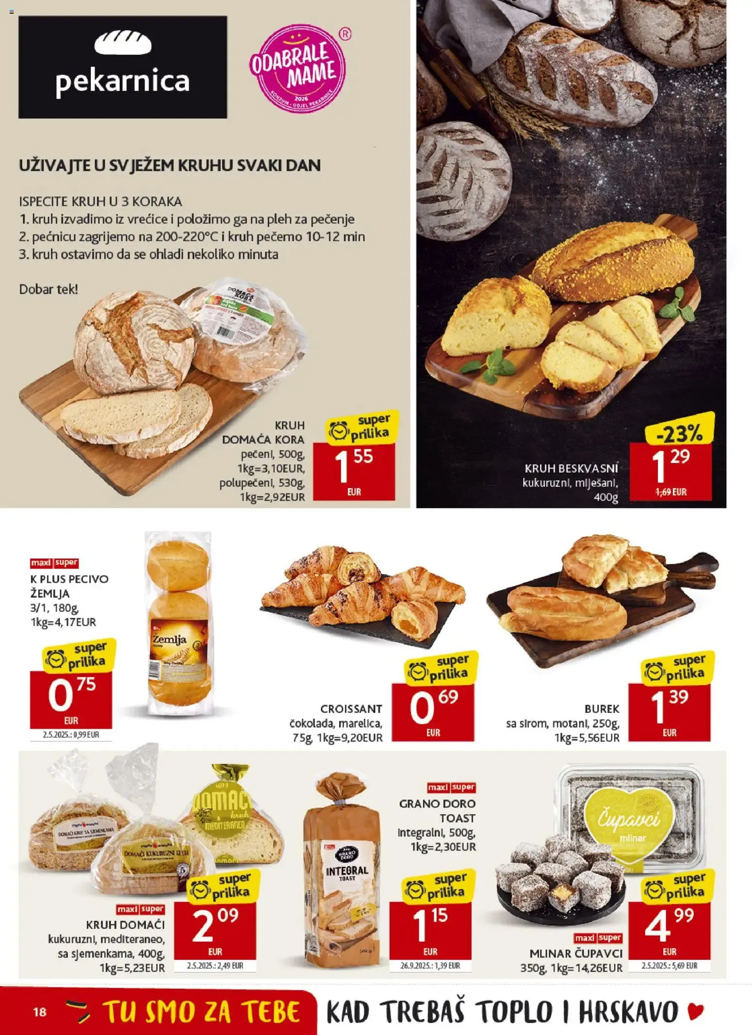 Katalog Konzum Katalog novi od 22.07.2026 na listanje > letak digitalni od 22. srpnja do 28. srpnja 2026. - Pregled Stranica 18