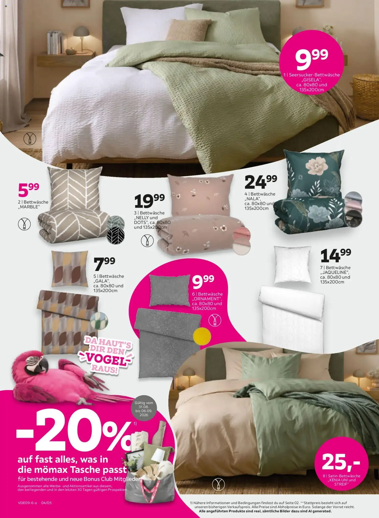Mömax Pink Shopping Aktionen von 31. August bis 6. September 2026 - Prospekt seite 4
