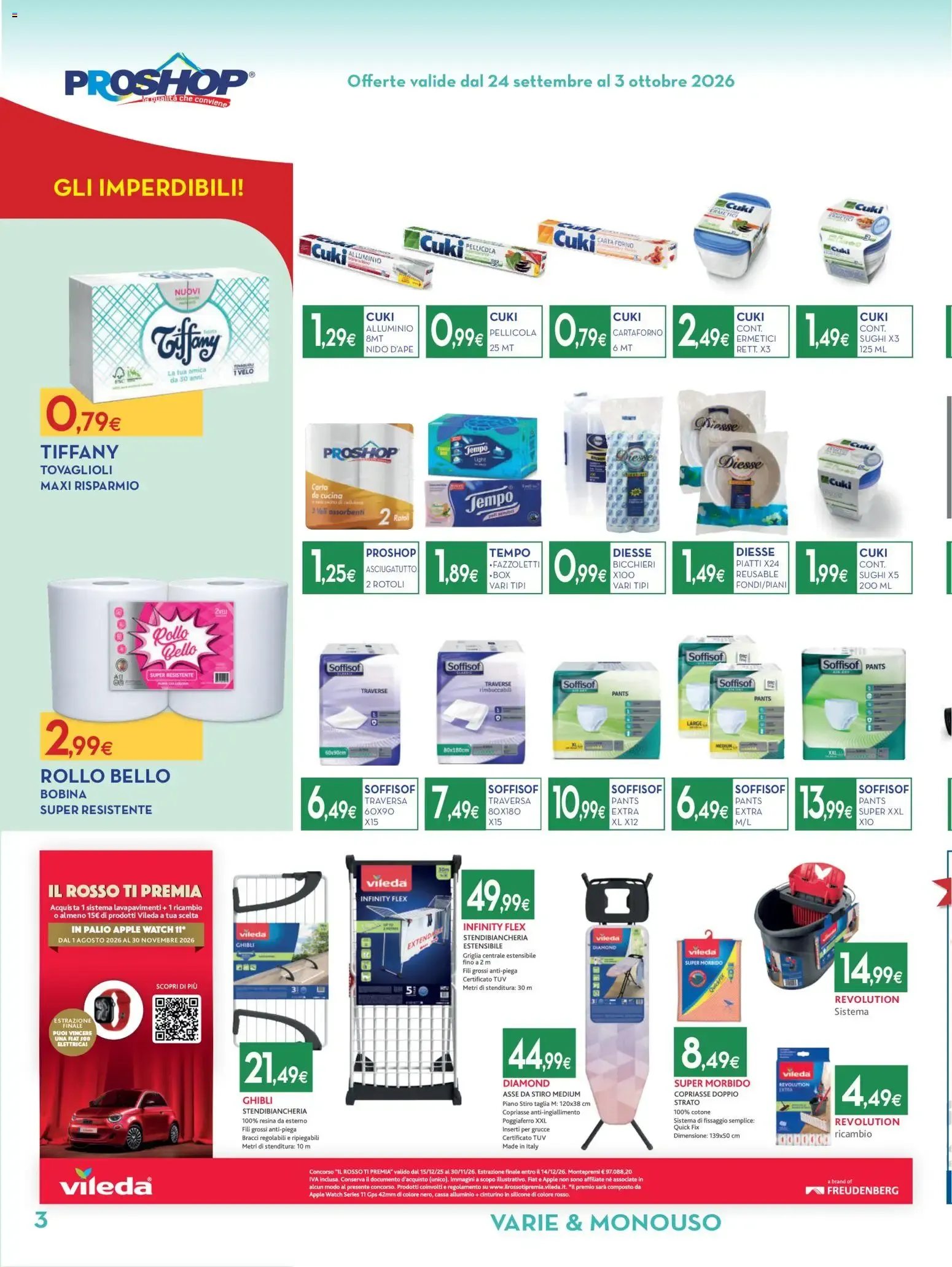 Nuovo Proshop volantino dal 24/09/2026 > offerte anteprima 🛍️ da 24 settembre a 3 ottobre di 2026 - Pagina del volantino 4