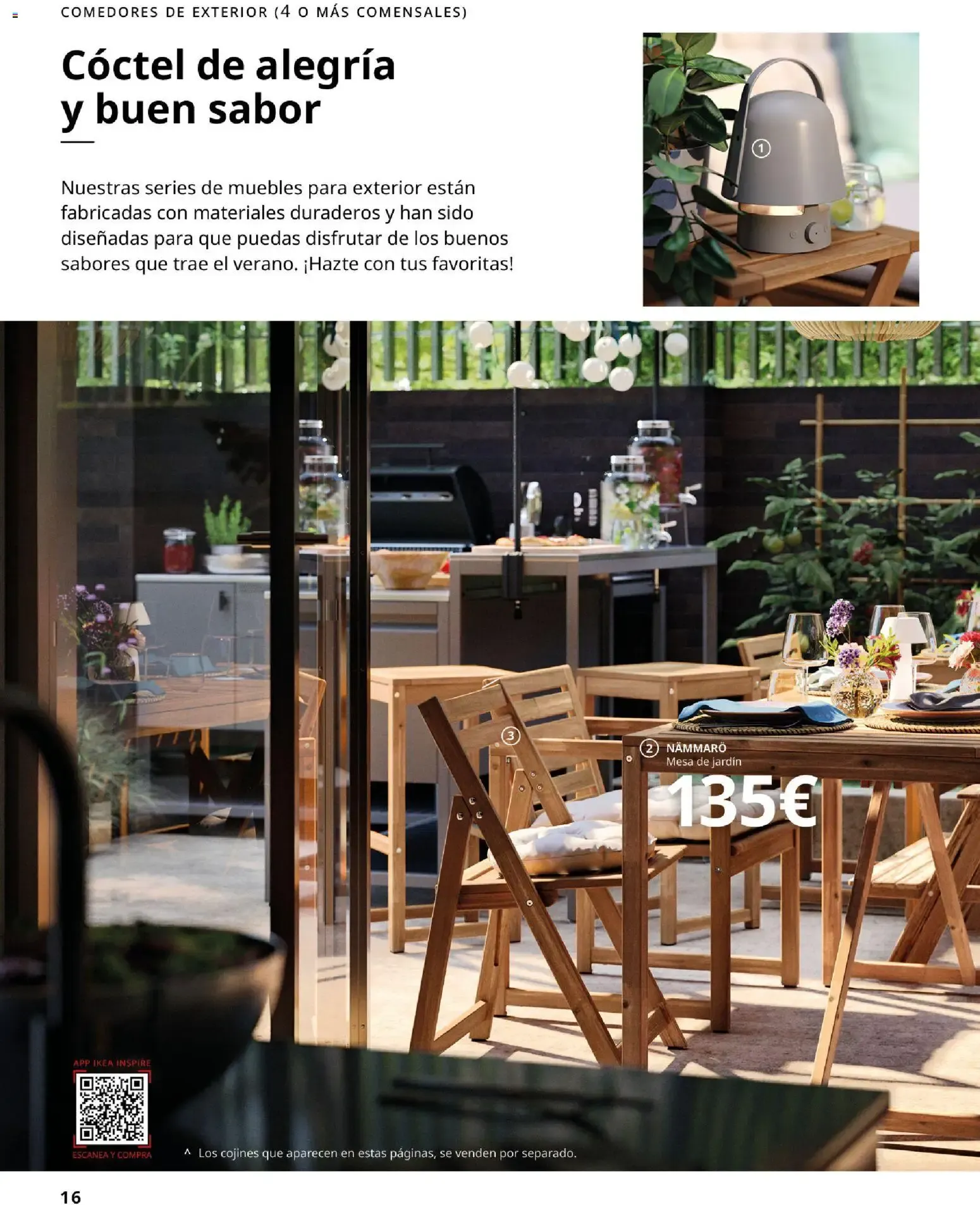 Catálogo de IKEA - Muebles de exterior del 01/09/2026 1 de septiembre al 31 de enero 2027 - Página 16