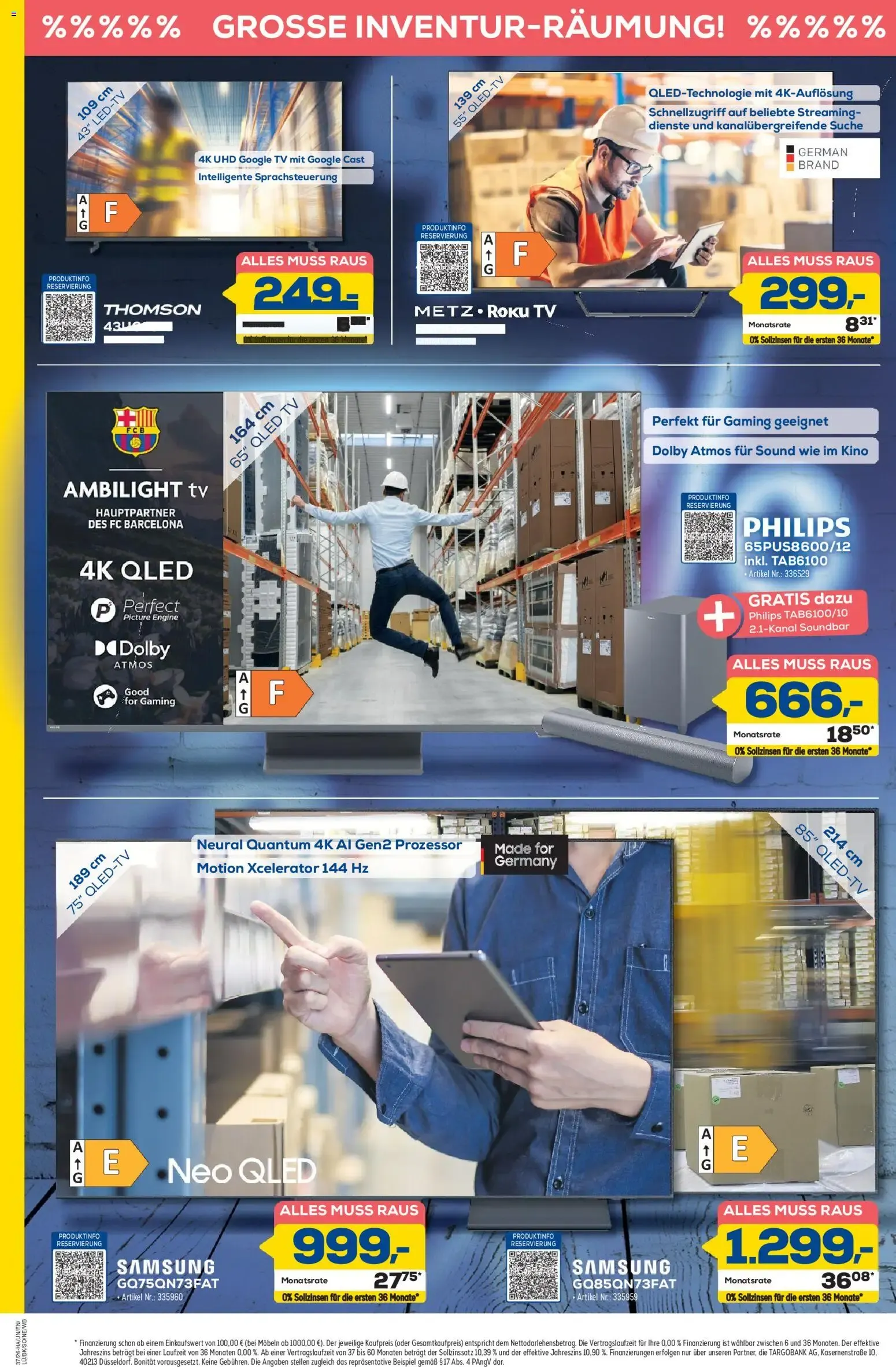 INVENTUR-RÄUMUNG. Euronics Berlet. von 3. September bis 9. September 2026 - Prospekt seite 2