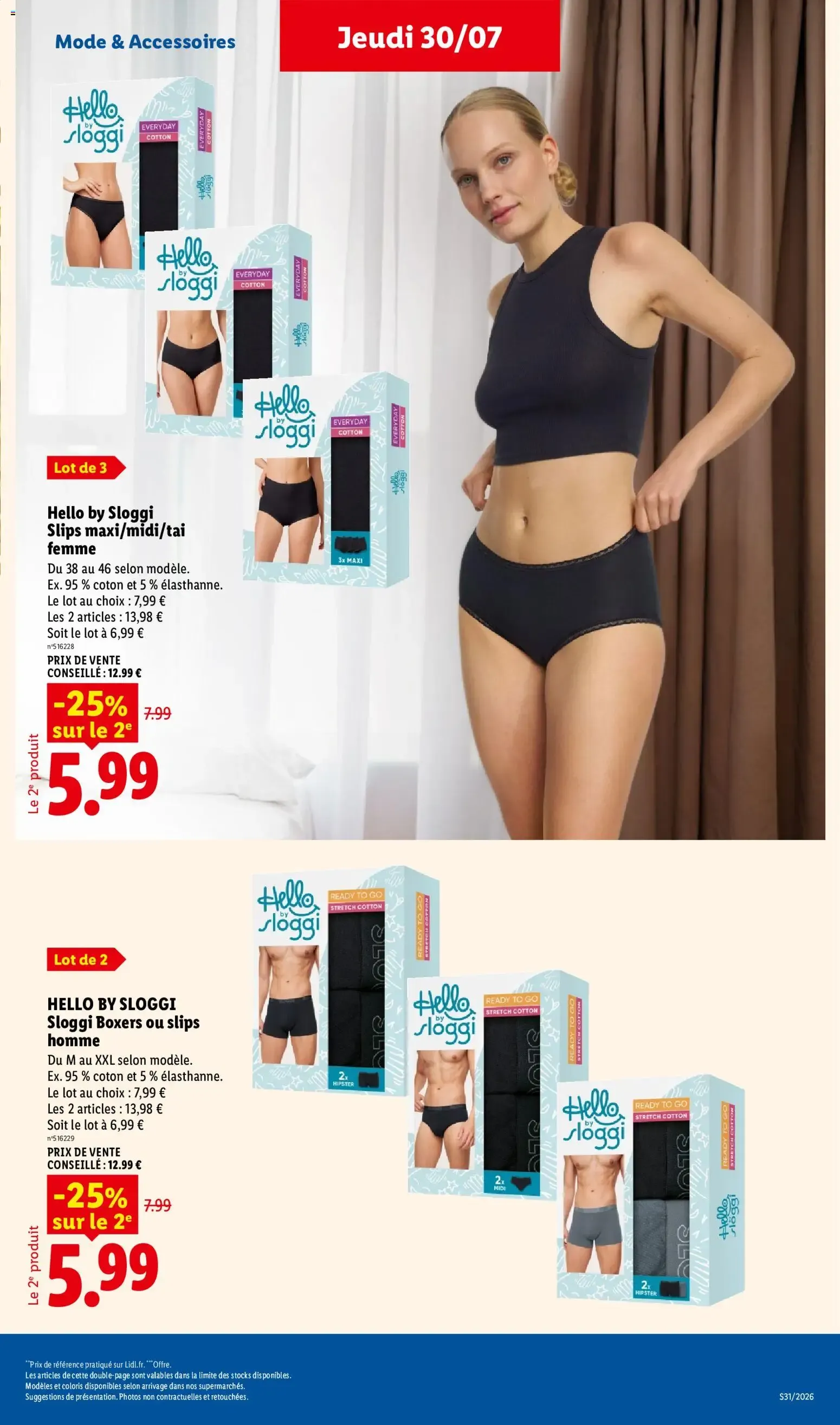 LIDL L'été des Marques du 30 juillet au 5 août 2026 - Catalogue page 39