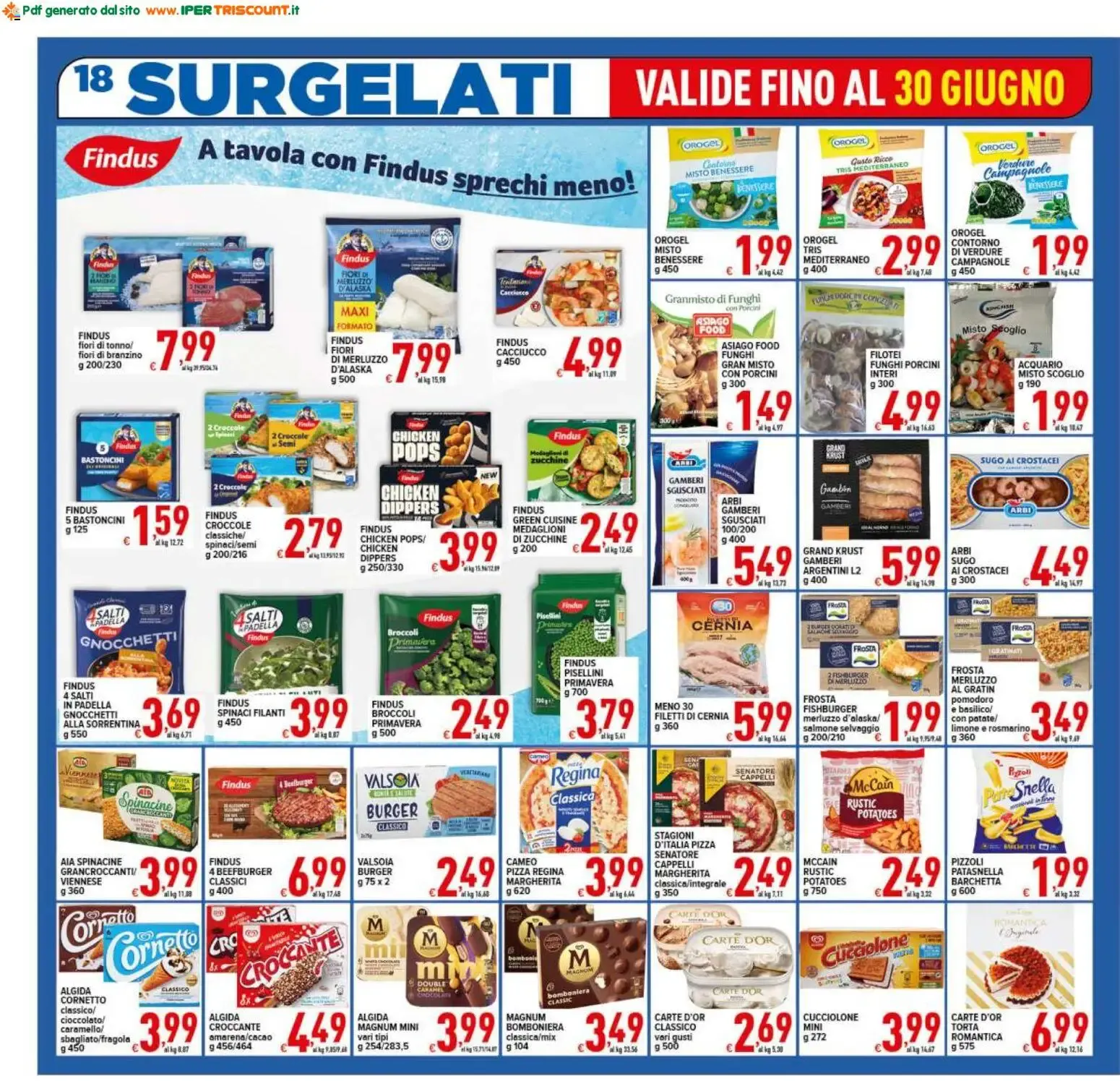 Ipertriscount volantino dal 19/06/2026 - online Offerte da 19 giugno a 30 giugno di 2026 - Pagina del volantino 18