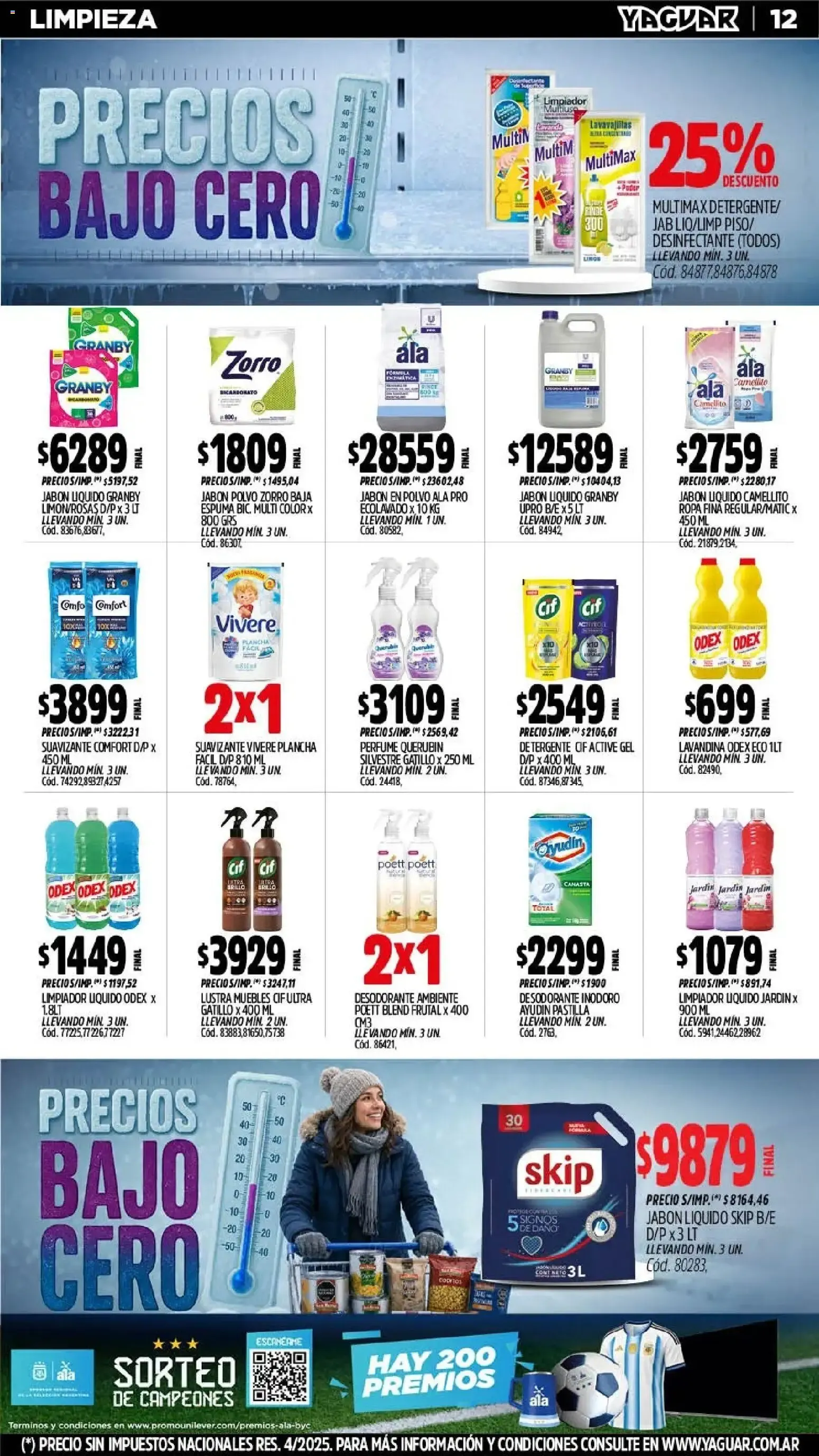 Ofertas de Precios Bajo Cero 20 de julio al 25 de julio 2026 - Página 12 del catálogo