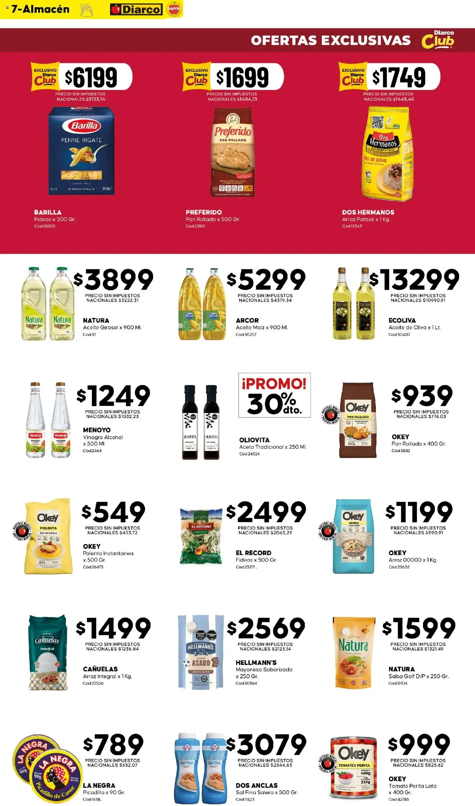Ofertas de Diarco - Ofertas Diarco Barrio del 17/08/2026 - 21/08/2026 17 de agosto al 21 de agosto 2026 - Página 7 del catálogo
