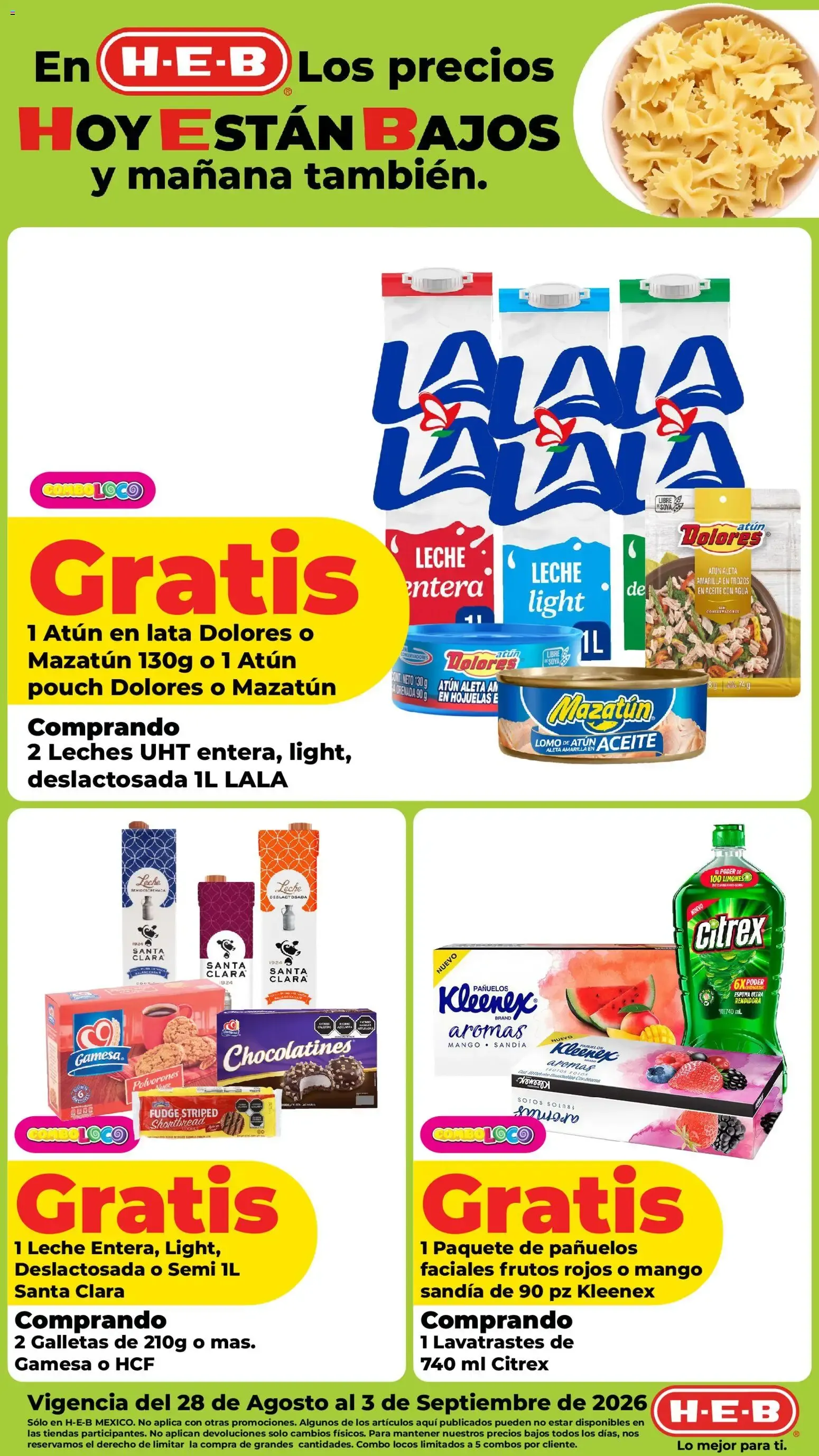 Catálogo de H-E-B: Los precios hoy están bajos y mañana también 28 de agosto al 31 de agosto 2026 - Pagina 8