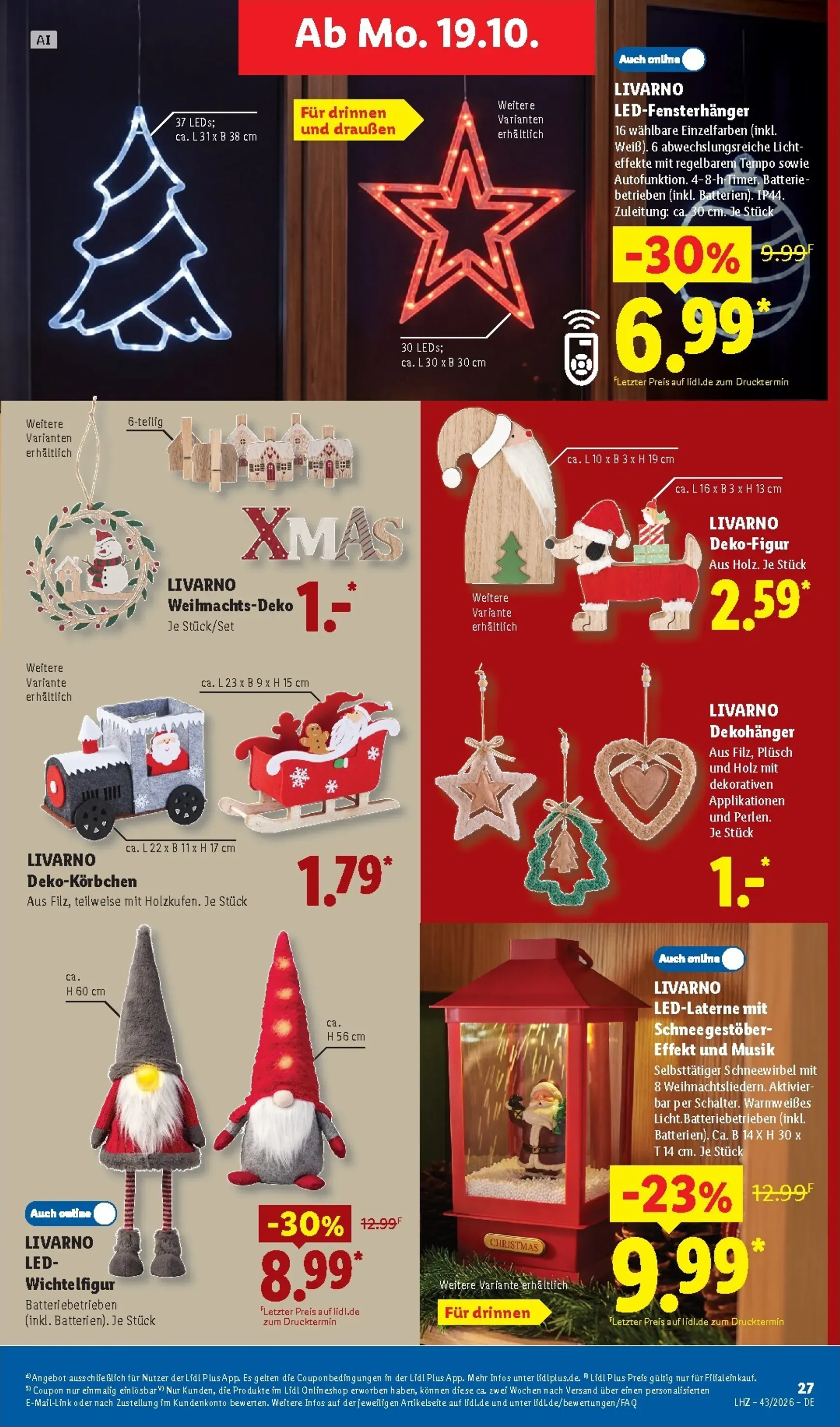 Lidl - Angebot der Woche Prospekt nächste Woche – von Montag 19.10.2026 bis Samstag 24.10.2026 von 19. Oktober bis 24. Oktober 2026 - Prospekt seite 13