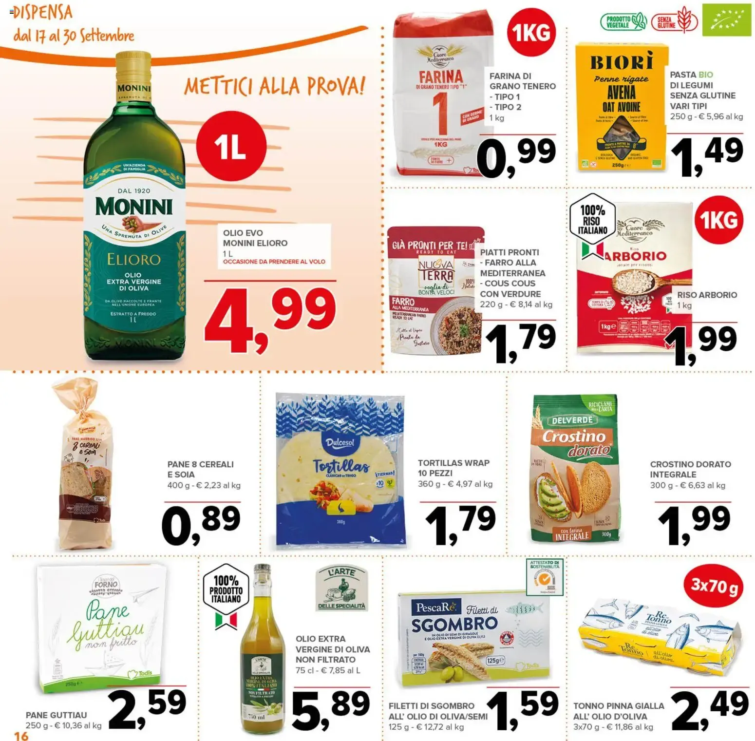 Nuovo Todis volantino Lazio dal 17/09/2026 > offerte anteprima 🛍️ da 17 settembre a 30 settembre di 2026 - Pagina del volantino 16