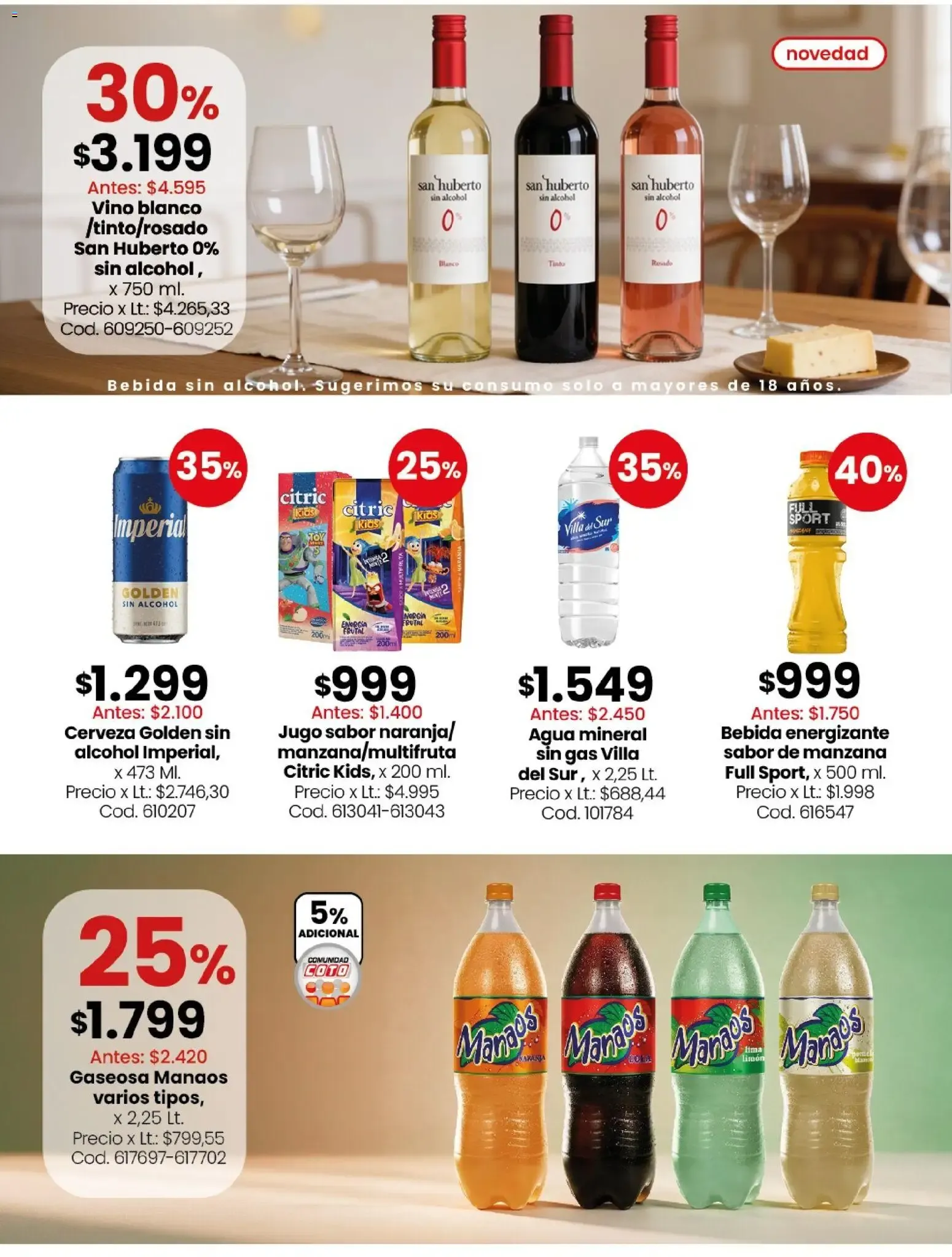 Ofertas de Ofertas Semanales Almacén y bebidas 31 de agosto al 6 de septiembre 2026 - Página 7 del catálogo