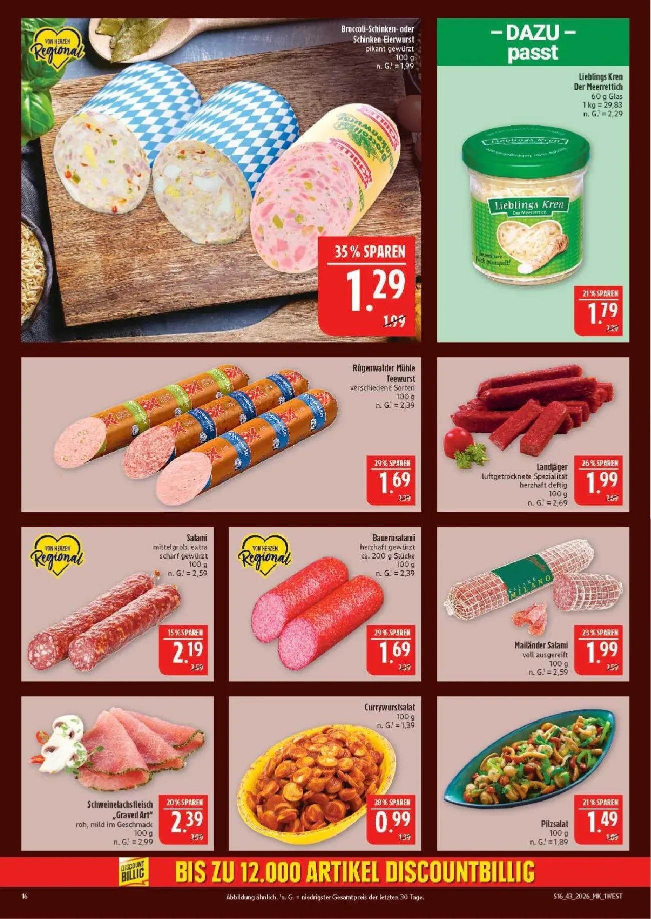 Marktkauf App: Scannen & Clever Sparen von 19. Oktober bis 24. Oktober 2026 - Prospekt seite 16