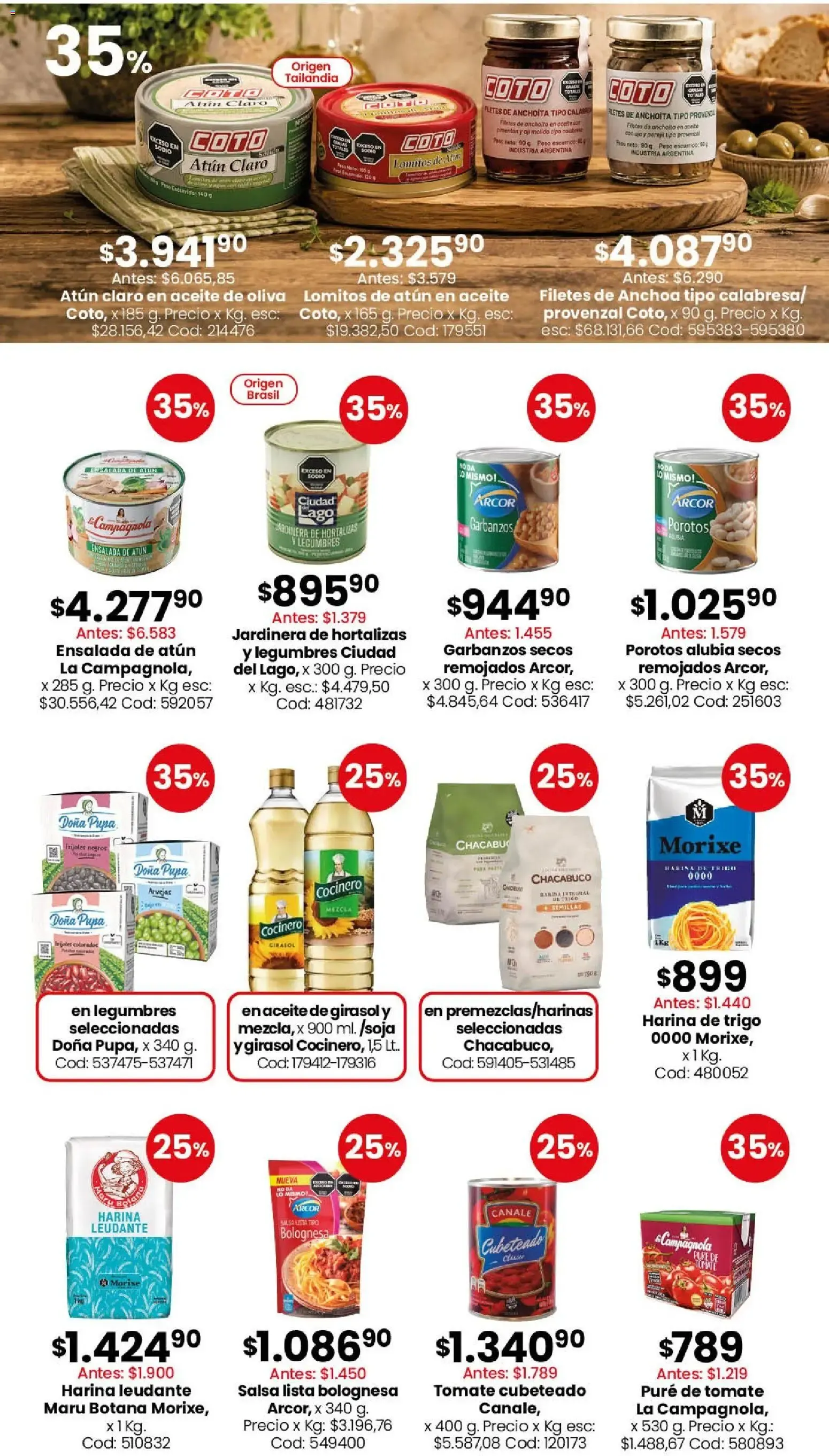 Ofertas de Coto - Almacén y bebidas || del 13/07/2026 - 19/07/2026 || Descuentos 13 de julio al 19 de julio 2026 - Página 4 del catálogo