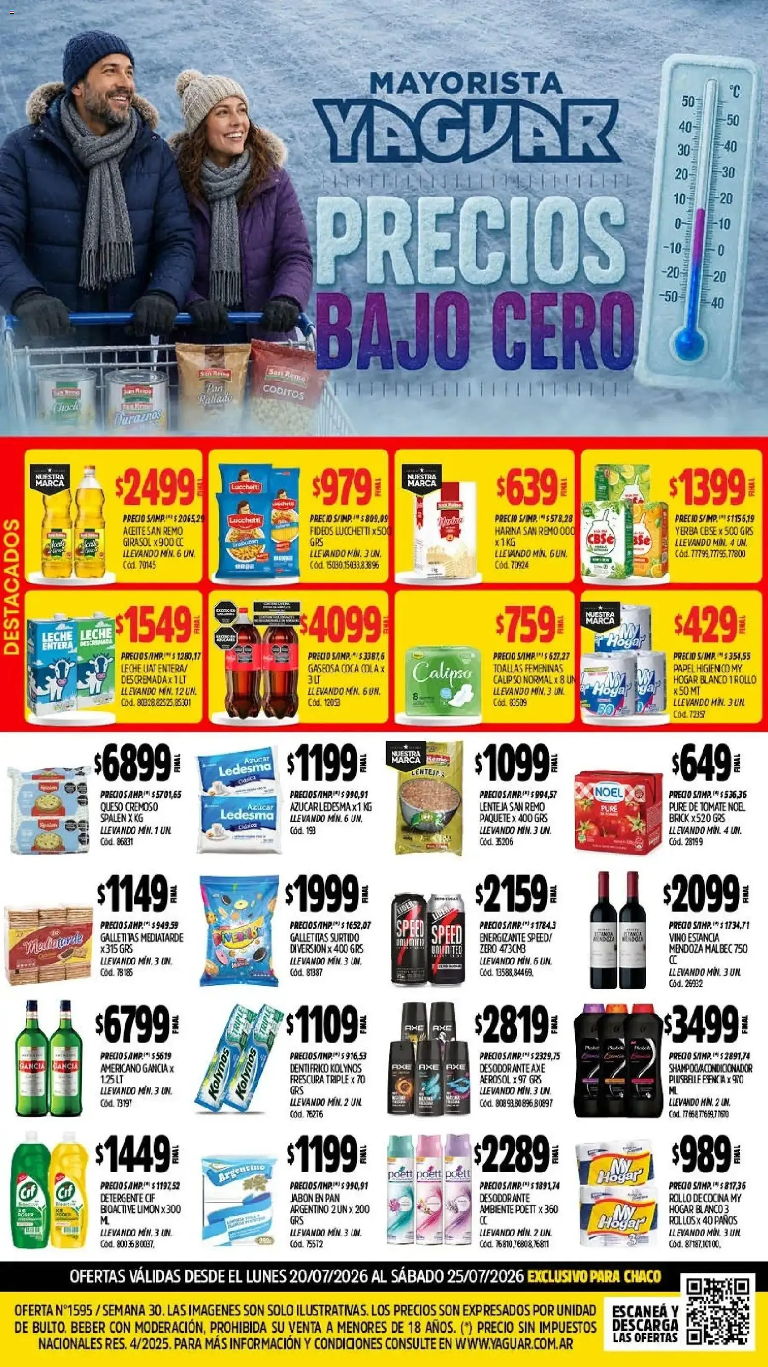 Ofertas de Precios Bajo Cero 20 de julio al 25 de julio 2026 - Página 1 del catálogo
