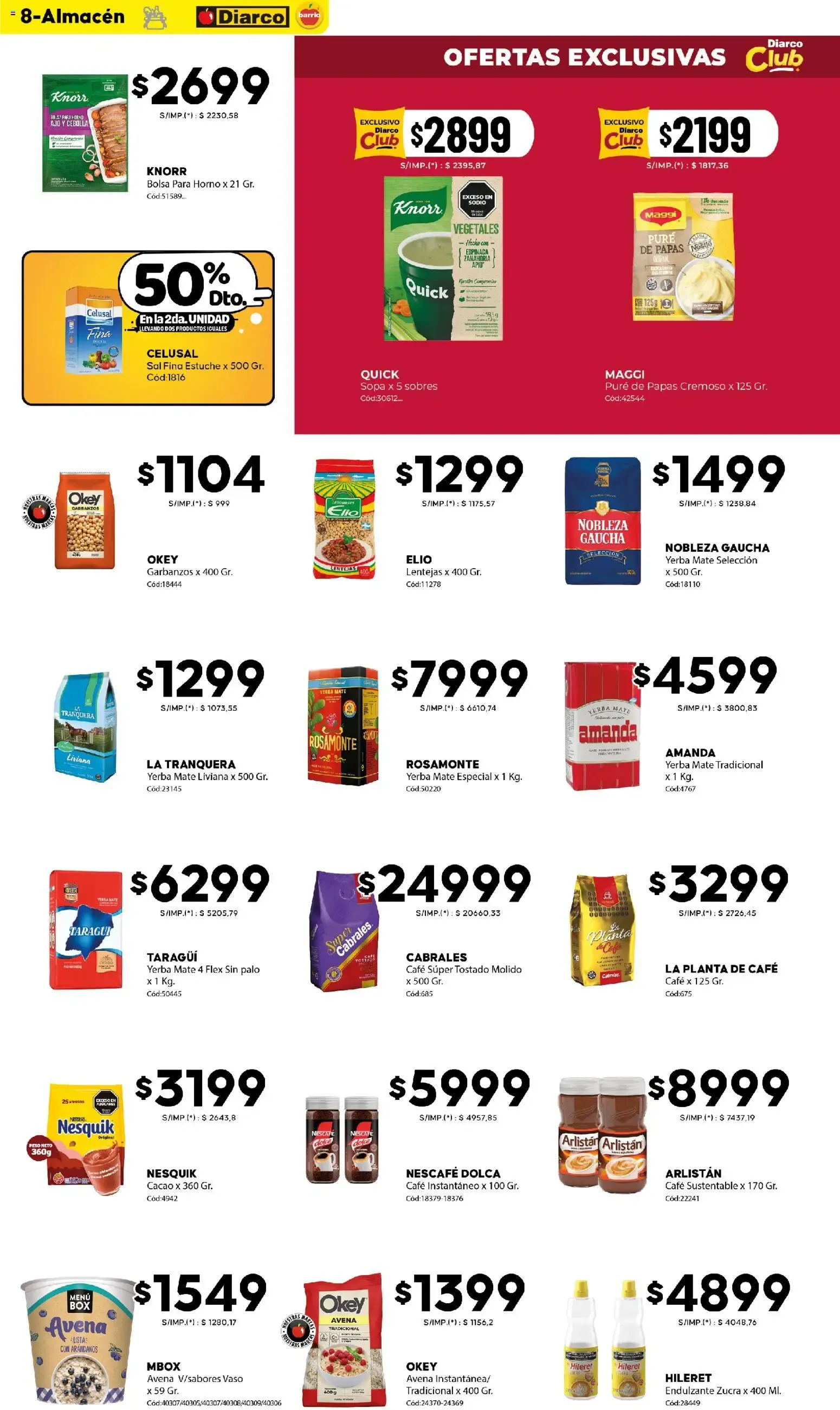 Ofertas de Diarco - Ofertas Diarco Barrio del 06/07/2026 - 10/07/2026 6 de julio al 10 de julio 2026 - Página 8 del catálogo
