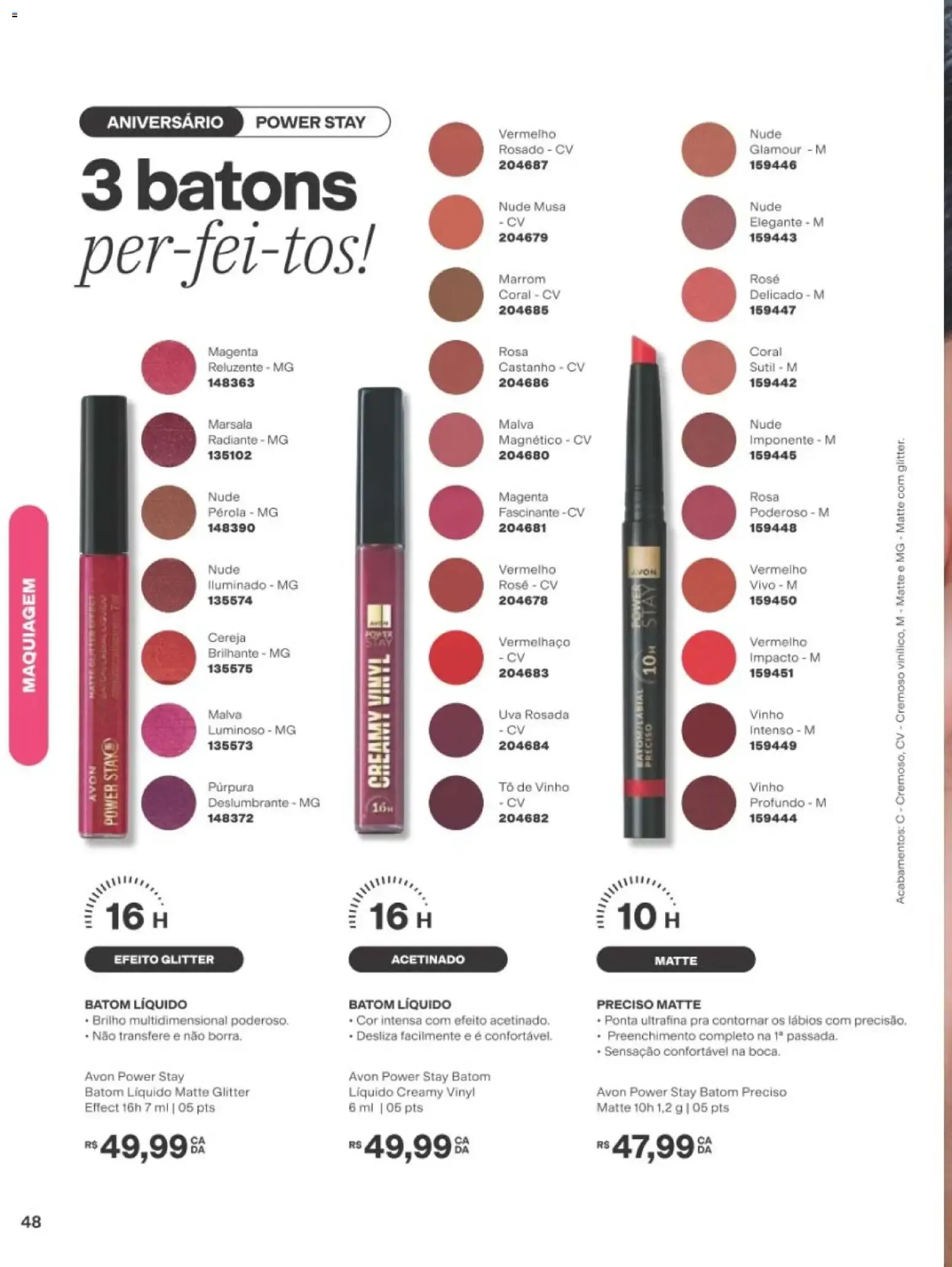 Encarte de Avon K-Beauty - Ciclo 10/2026 22 de junho até 13 de julho 2026 - Pagina 48