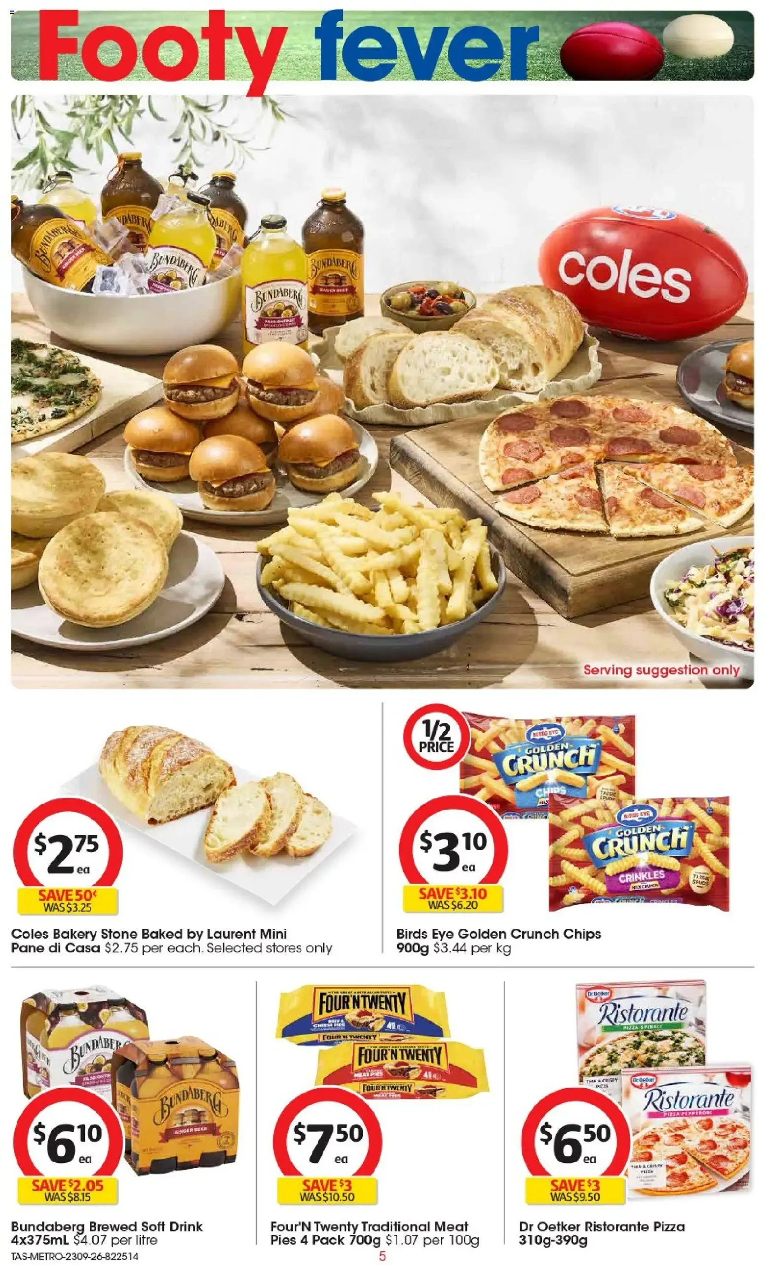 Coles - Footy fever - Catalogue valid from 23 September to 29 September 2026 - page 5