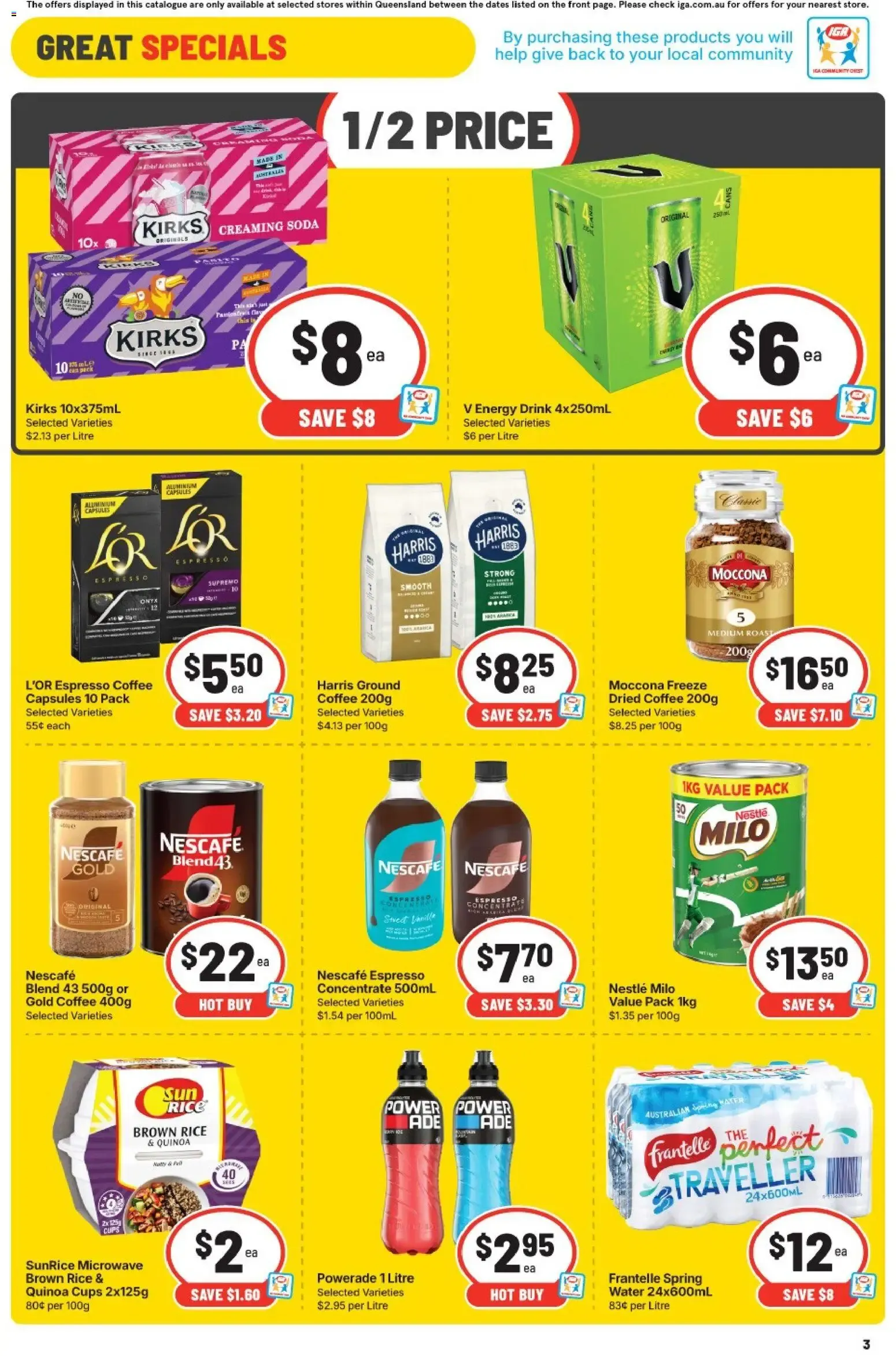 IGA catalogue valid from 19/08/2026 > Online Australia - Catalogue valid from 19 August to 25 August 2026 - page 3