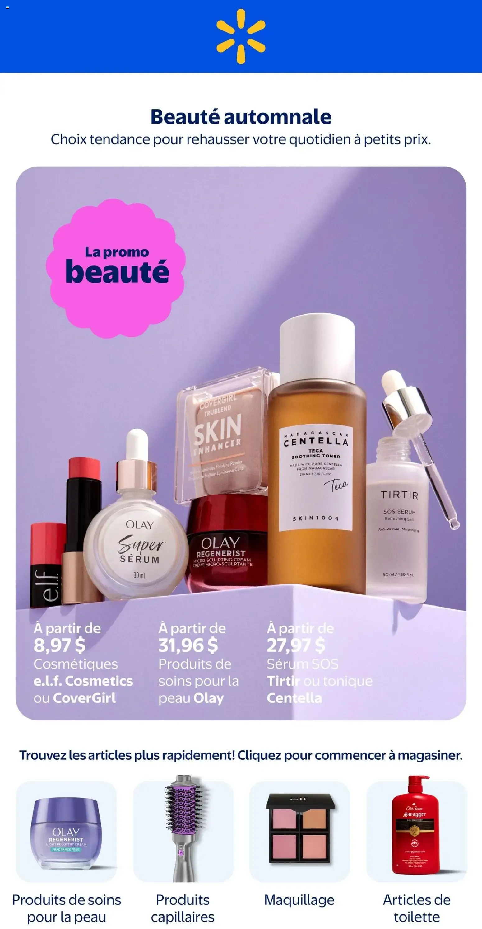 Walmart circulaire - Beuté automnale from Sep 10, 2026 > weekly specials & deals from September 10 to October 21 2026 - flyer page 1