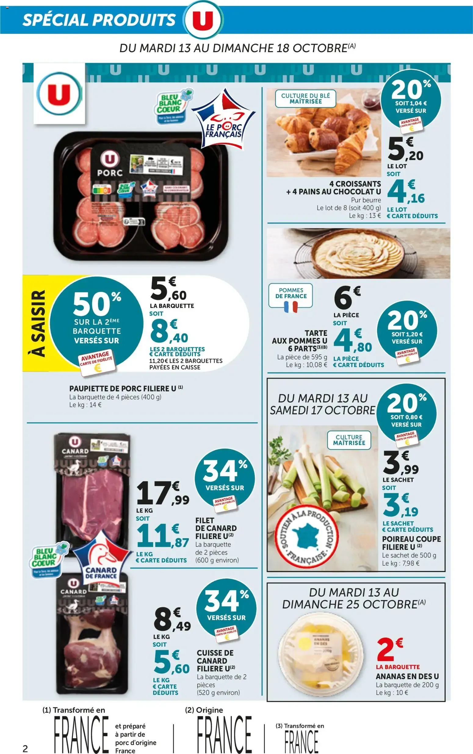 bi1 Catalogue Maxi marché à prix bas à partir du 13/10/2026 - promo en ligne du 13 octobre au 25 octobre 2026 - Catalogue page 2