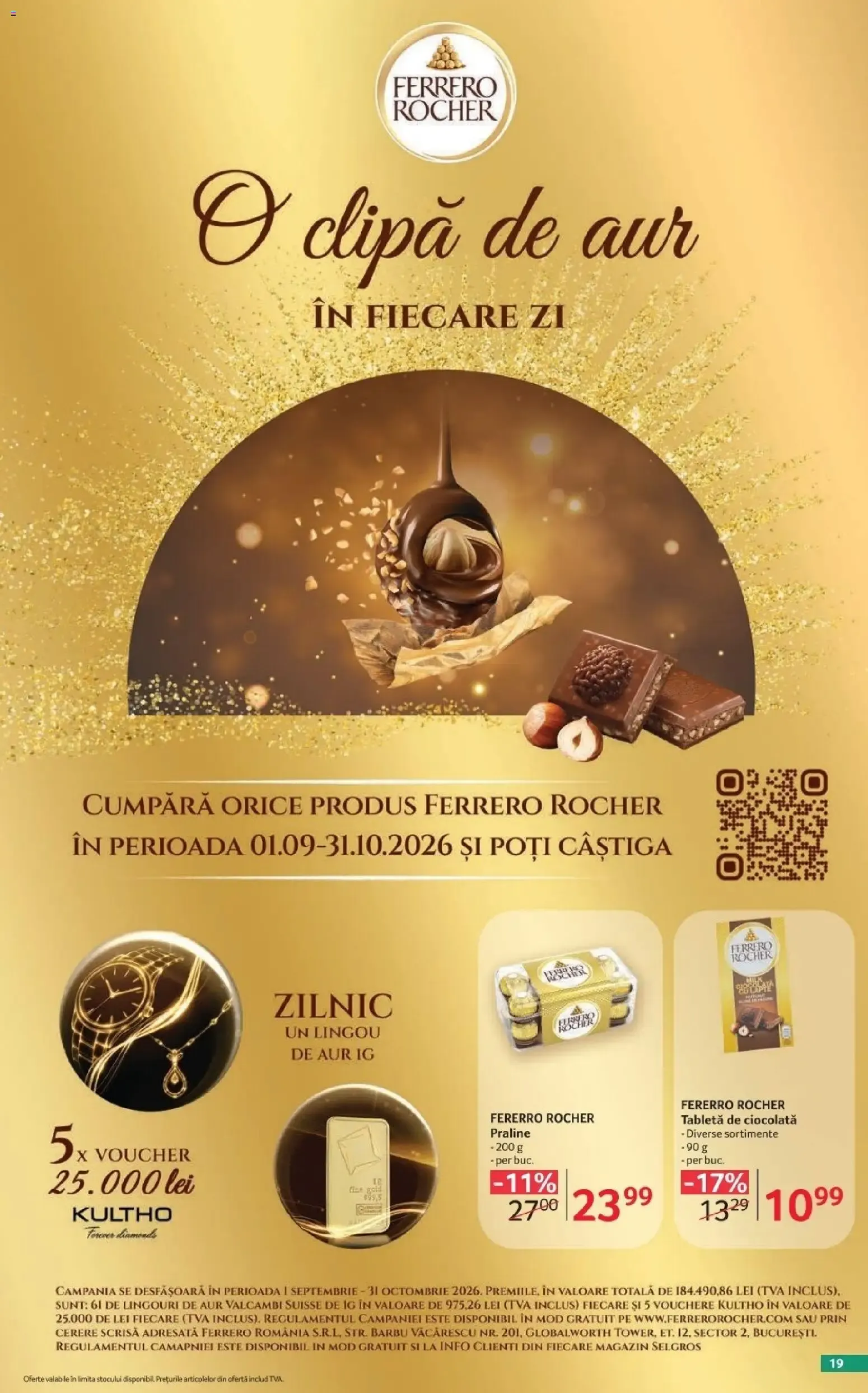 Catalog Selgros Catalog Oferte de sezon 02.10.2026 - Oferta online de la 2 octombrie până la 29 octombrie 2026 - Revista Pagina 19