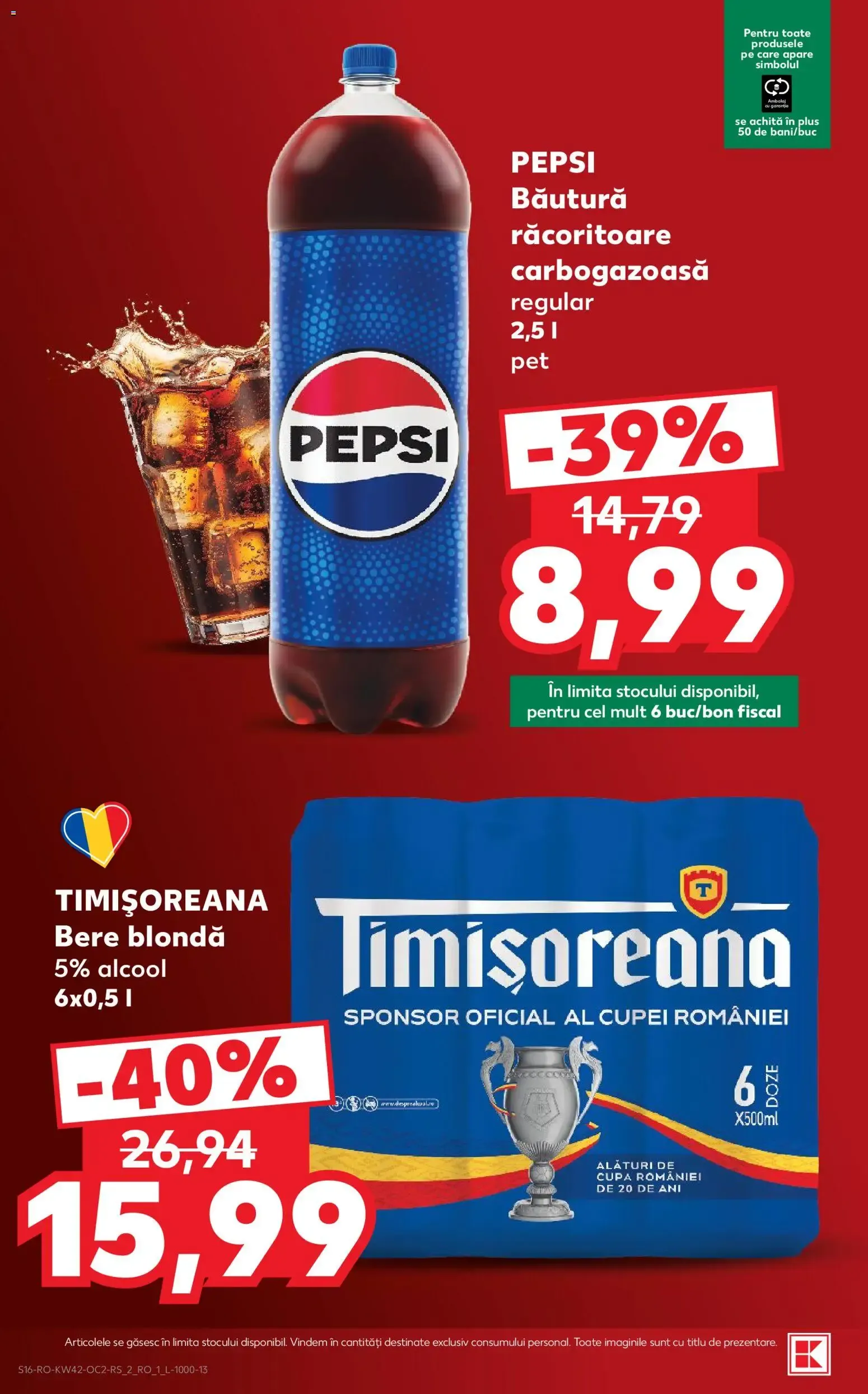 Catalog Kaufland Catalog 14.10.2026 - Revista si Oferta de la 14 octombrie până la 20 octombrie 2026 - Revista Pagina 16