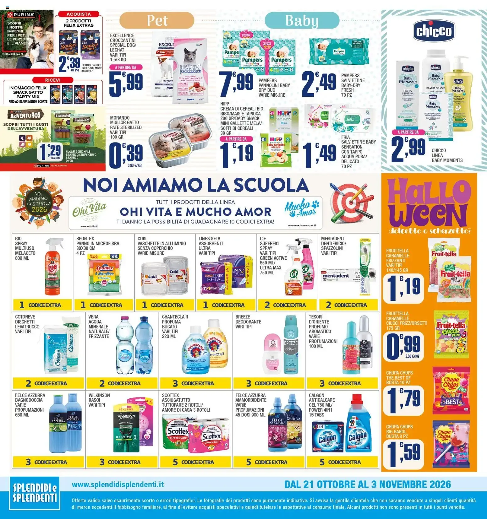 Splendidi e Splendenti volantino dal 21/10/2026 - online Offerte da 21 ottobre a 3 novembre di 2026 - Pagina del volantino 12