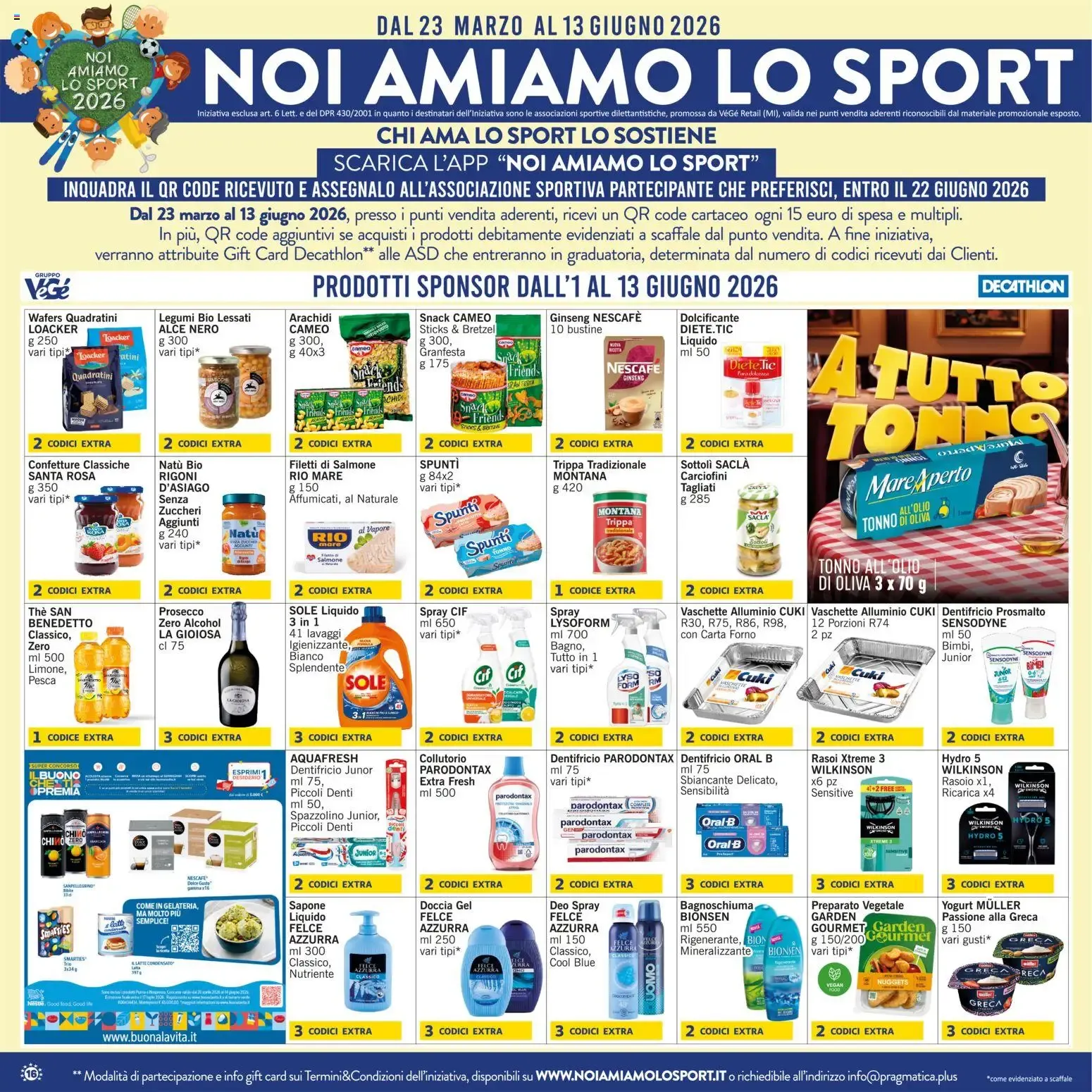 Noi Amiamo Lo Sport 2026 da 1 giugno a 13 giugno di 2026 - Pagina del volantino 1
