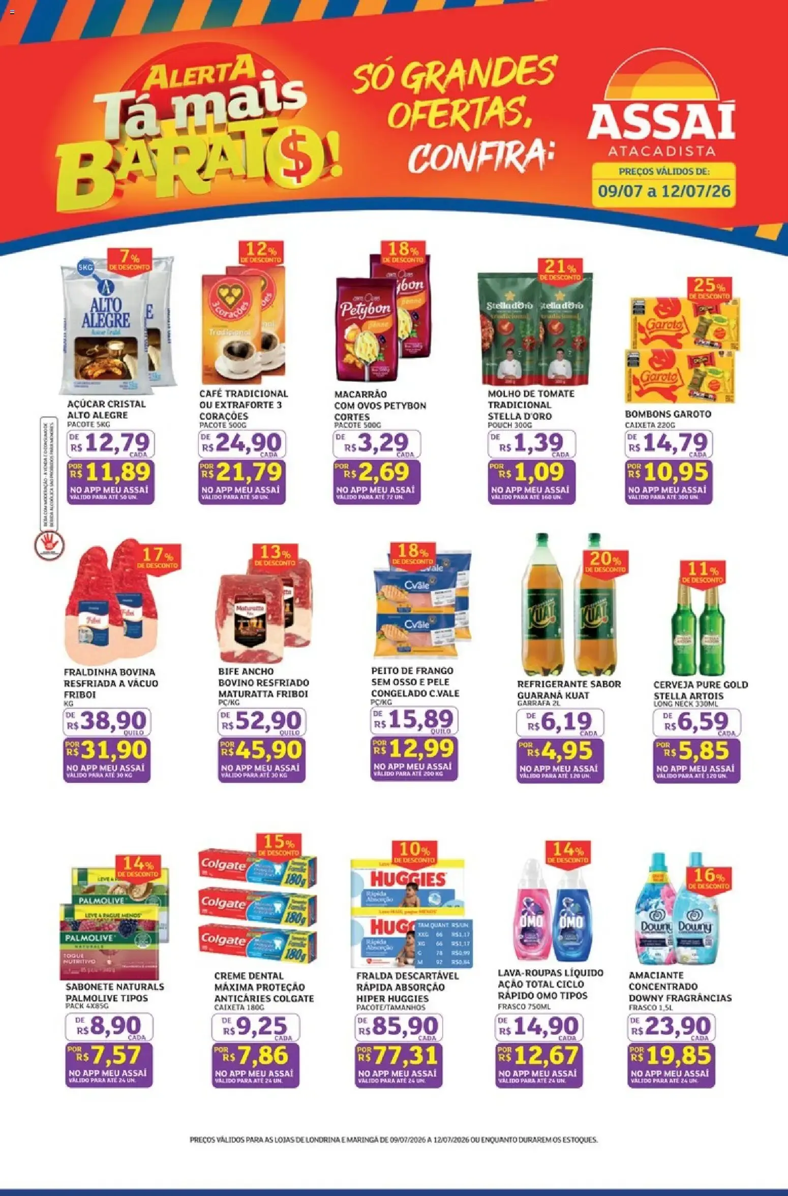 Assaí Atacadista ofertas - PR de 09/07/2026 | Promoções Online
