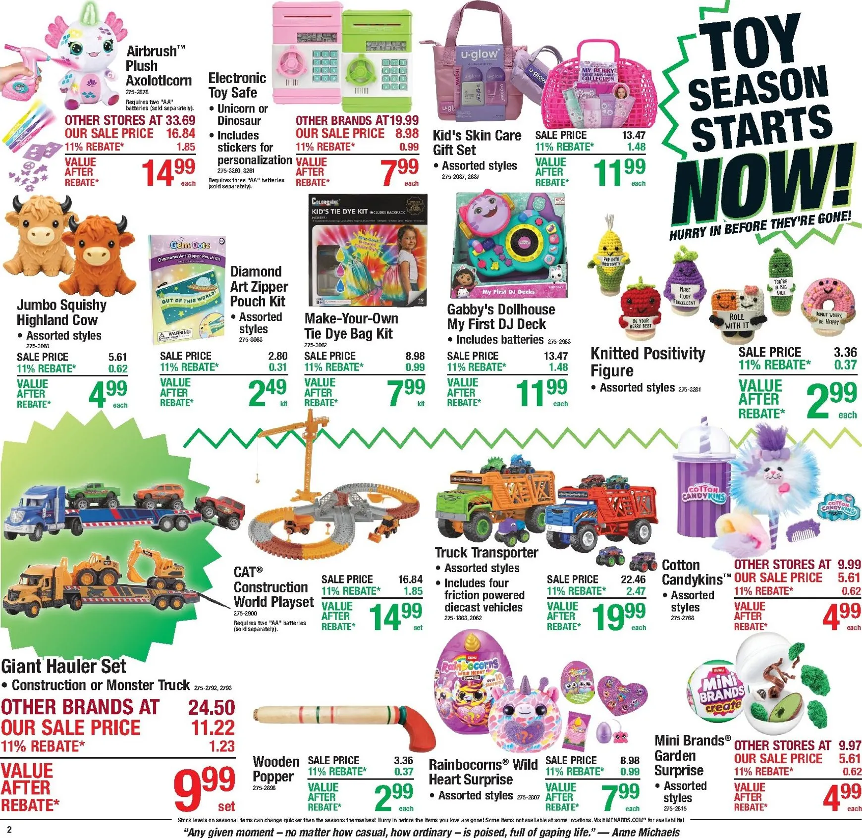 Weekly ad Menards - 11% Rebate on Everything! from October 8 to October 18 2026 - Page 2