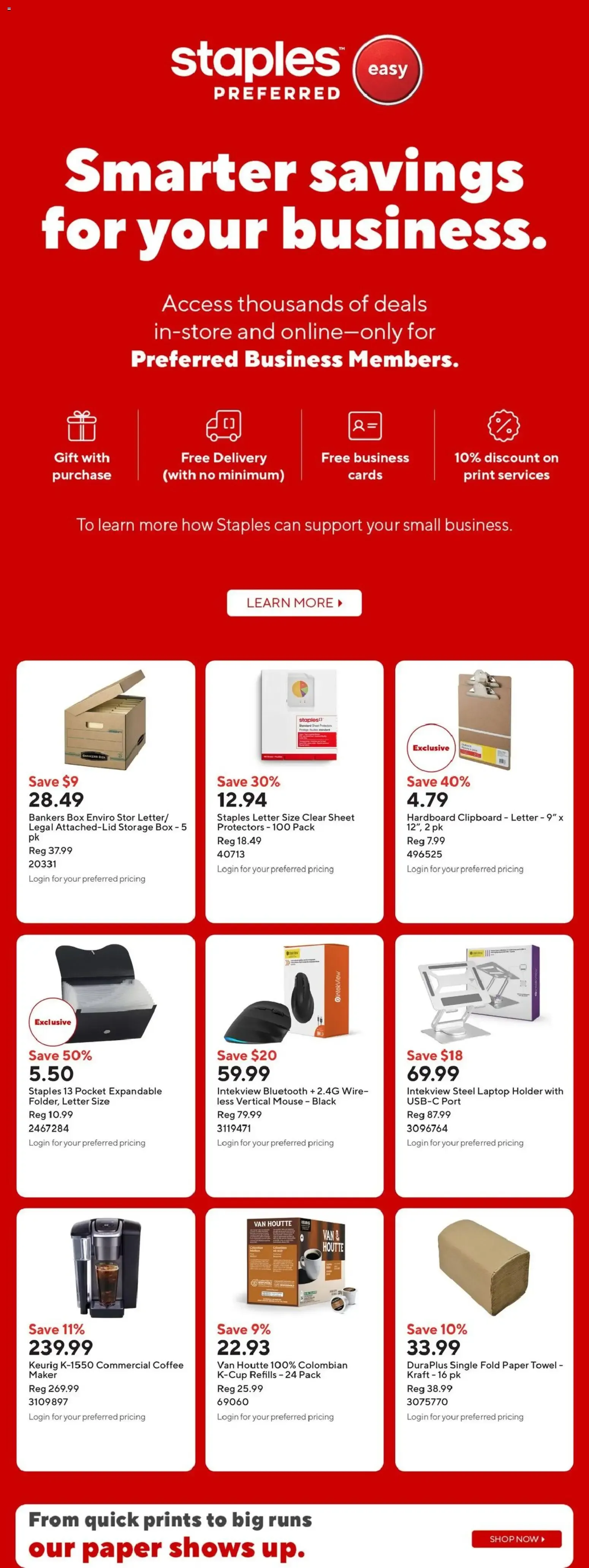 Staples Easy Deal Days from June 19 to June 26 2026 - flyer page 17