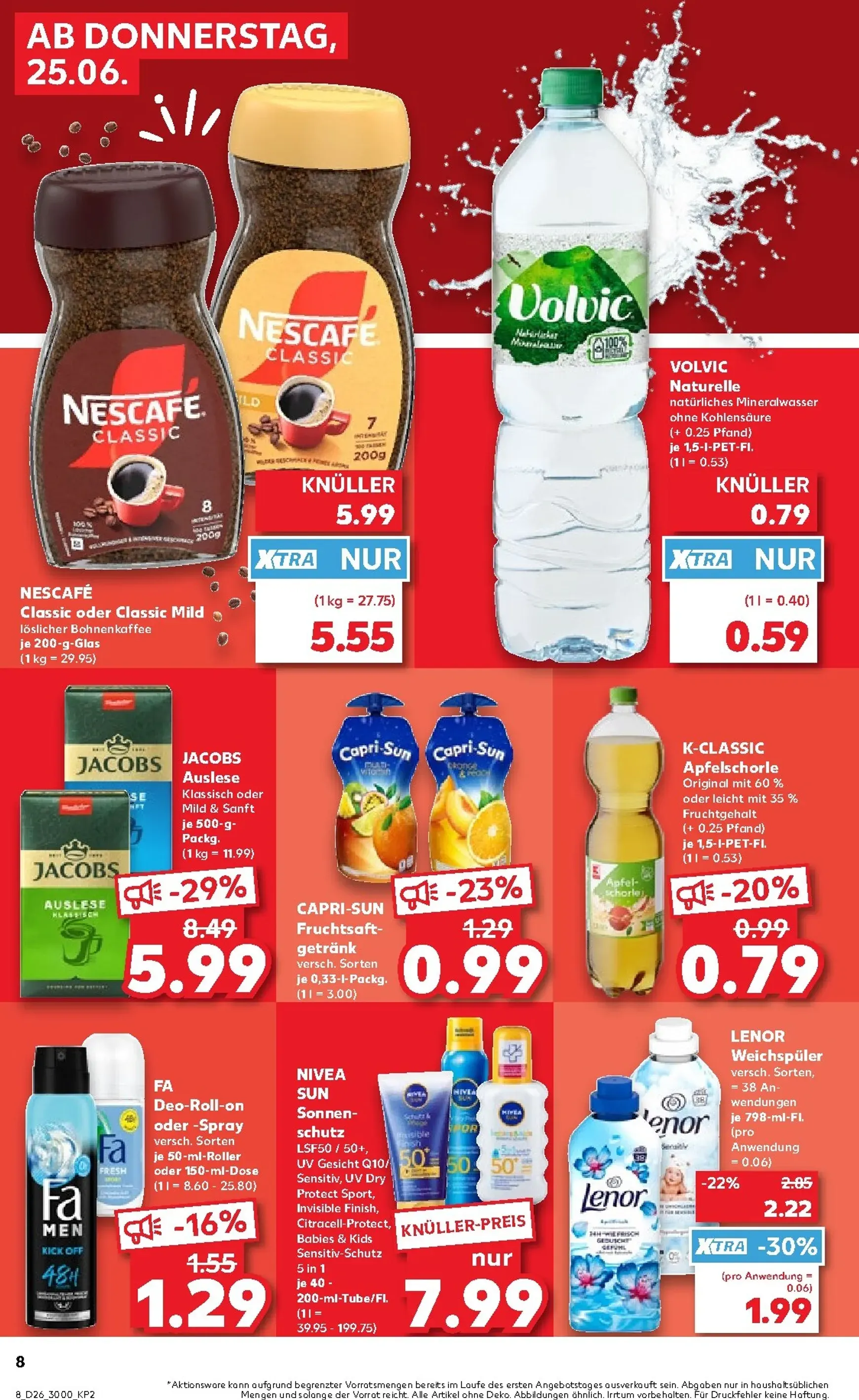 Neuer Kaufland Prospekt – von Donnerstag 25.06.2026 bis Mittwoch 01.07.2026 von 25. Juni bis 1. Juli 2026 - Prospekt seite 9
